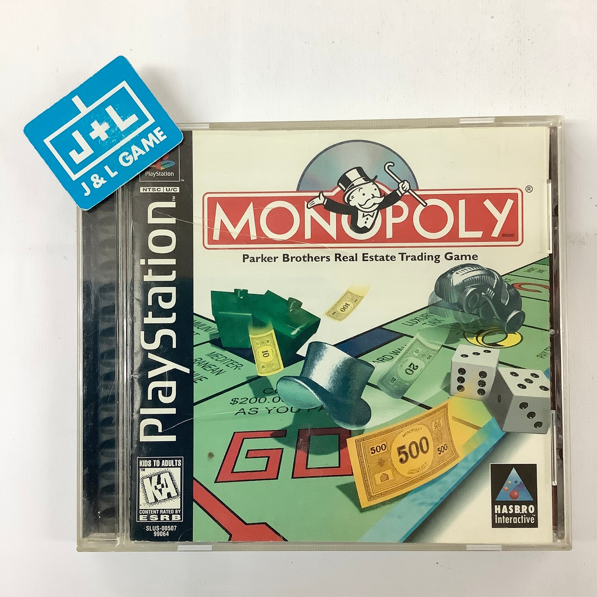 Monopoly - (PS1) PlayStation 1 [Pre-Owned] Video Games Hasbro Interactive   