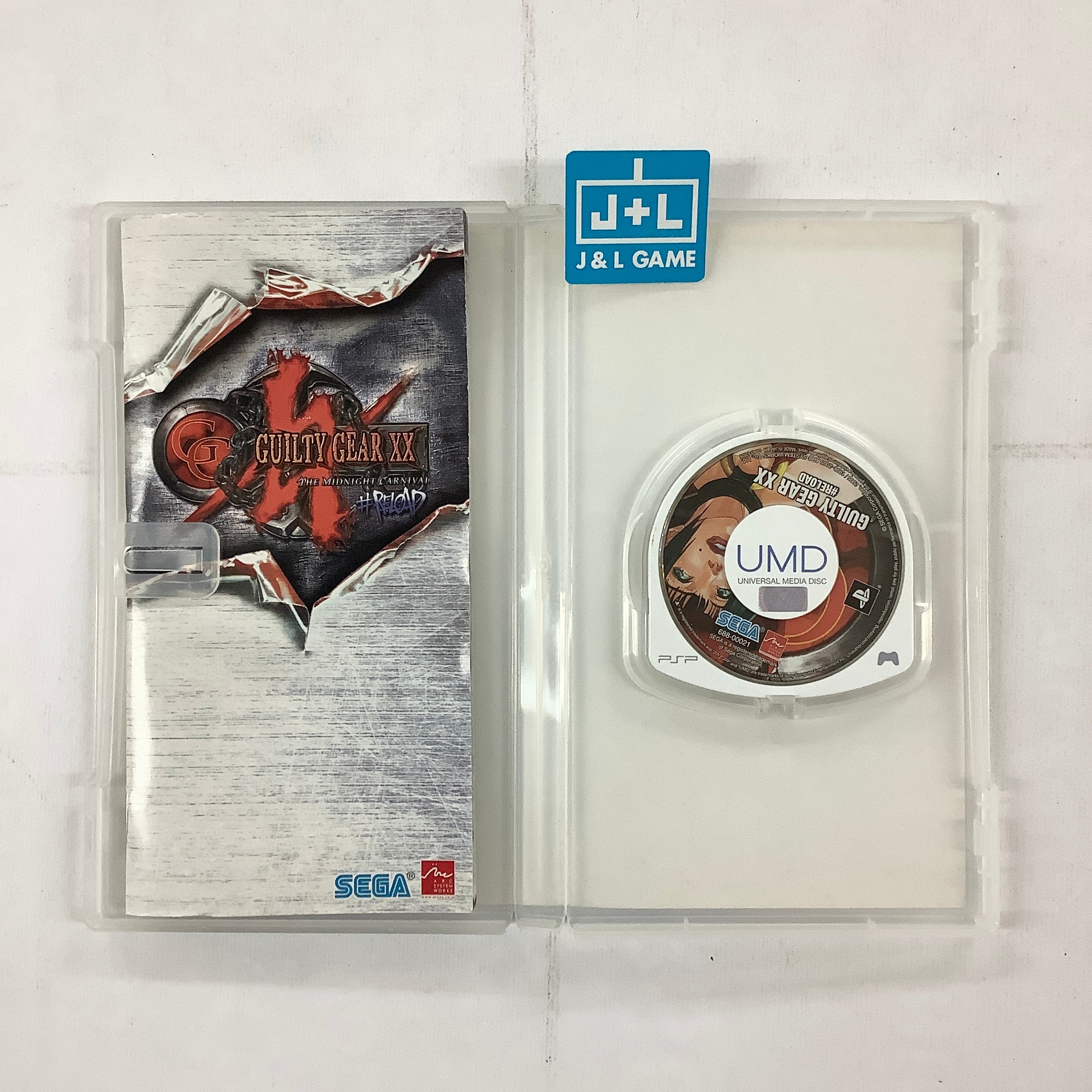 Guilty Gear XX The Midnight Carnival #Reload (Japanese Sub) - Sony PSP [Pre-Owned] (Asia Import) Video Games Sega   