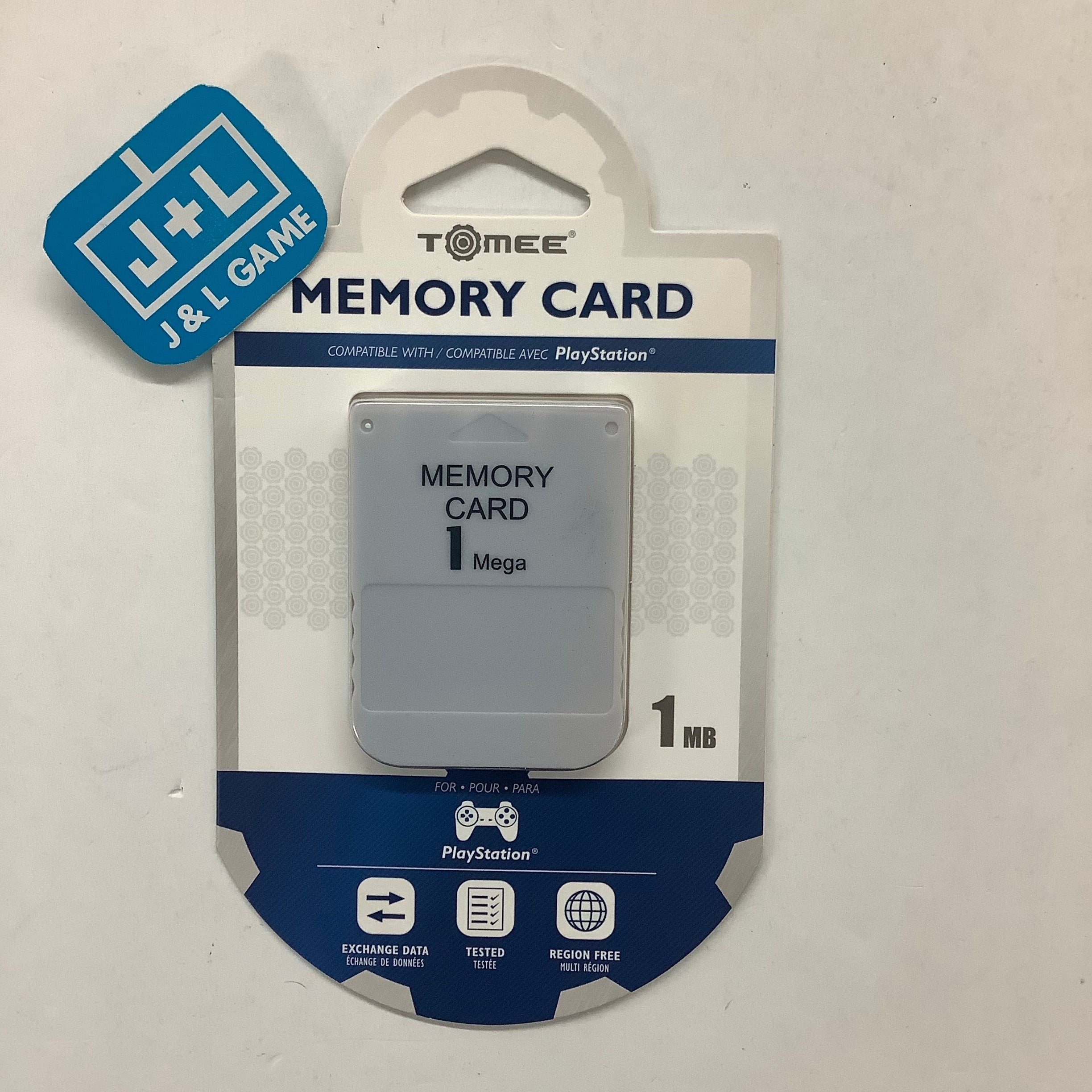 Tomee Memory Card (1MB) - (PS1) PlayStation 1 Accessories Tomee   