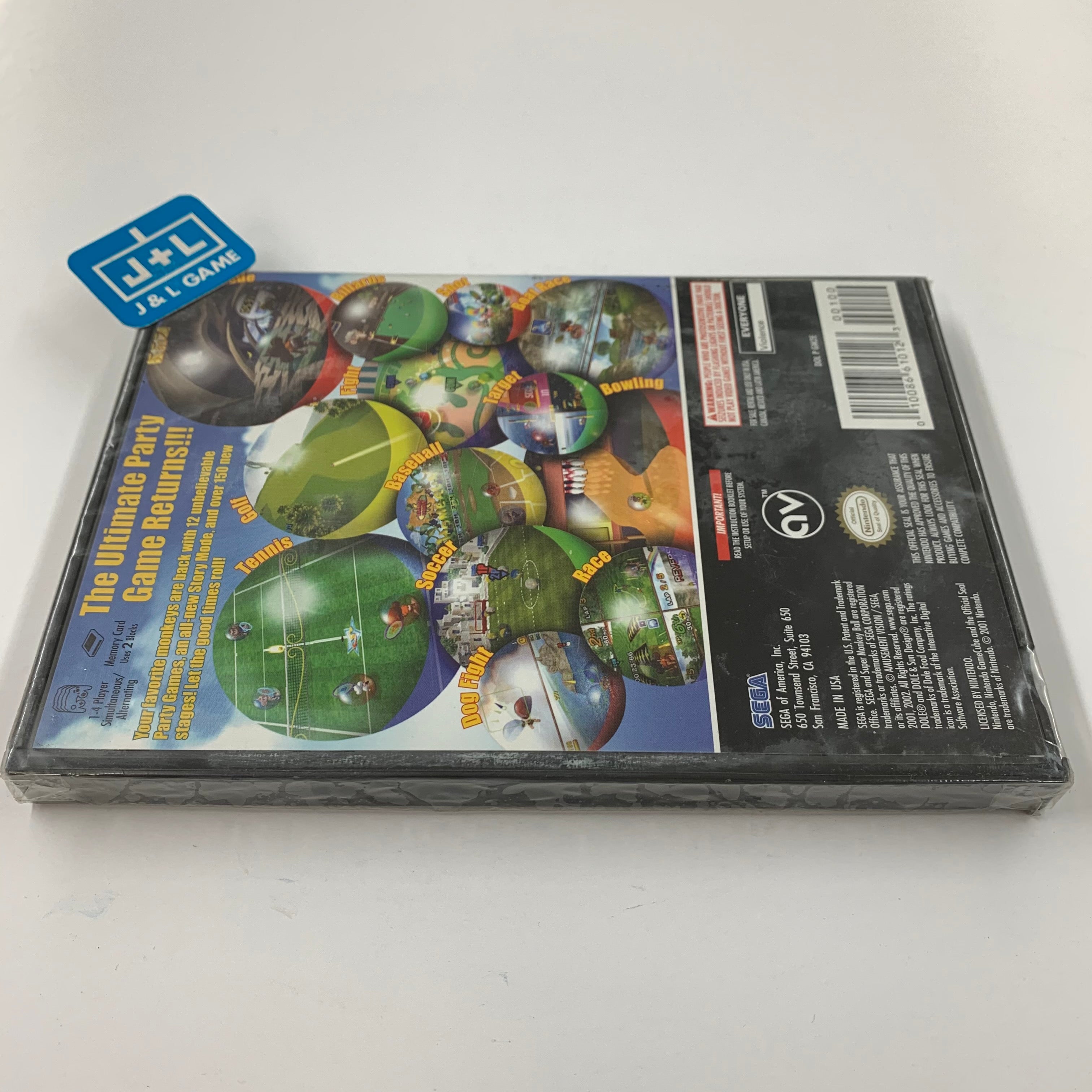Super Monkey Ball 2 - (GC) GameCube Video Games Sega   