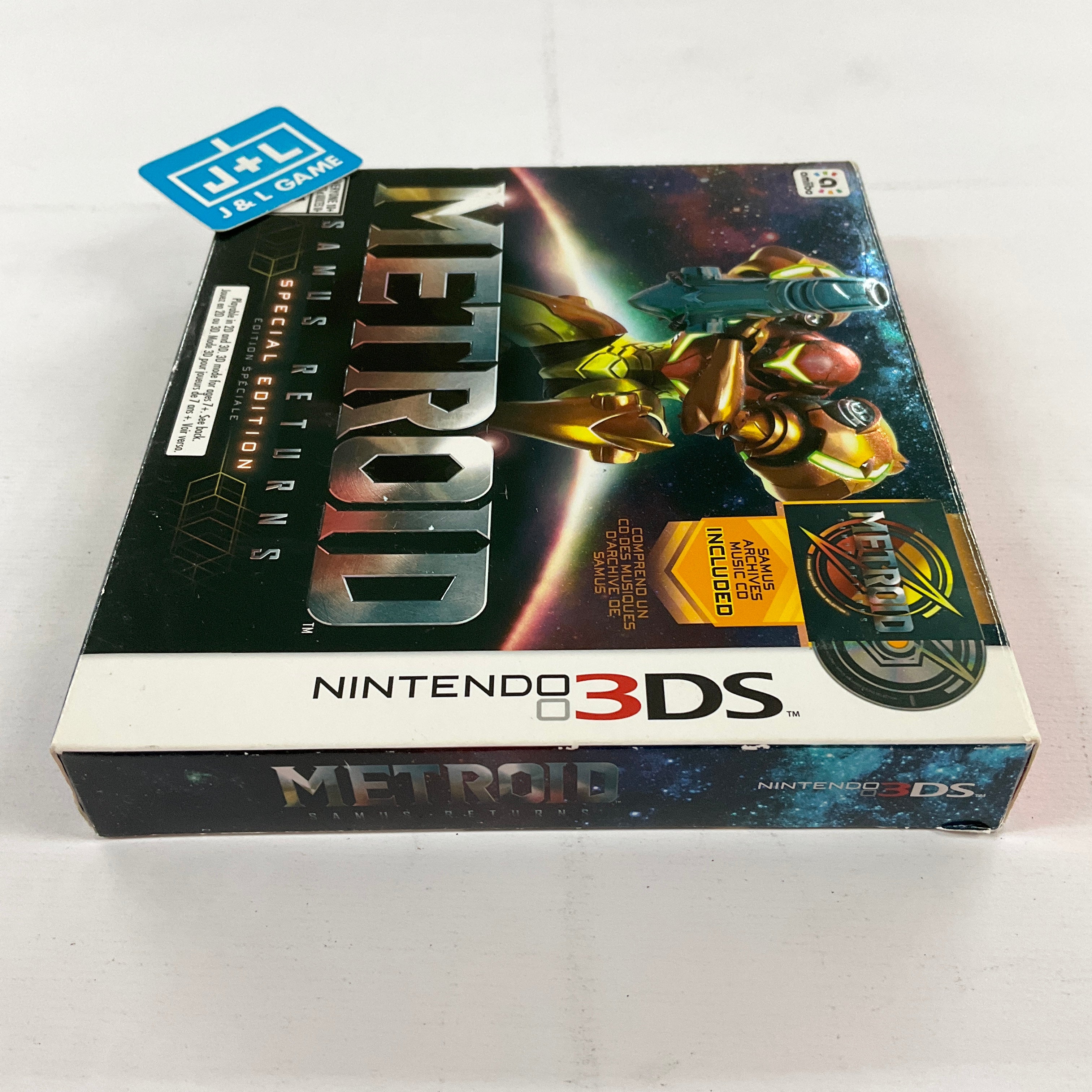 Metroid: Samus Returns (Special Edition) - Nintendo 3DS [Pre-Owned] Video Games Nintendo   