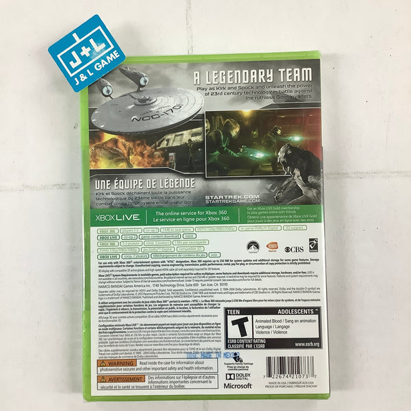 Jeu Star Trek Neuf Sous Blister Pour Xbox 360 - Version FR - PEGI 16 - Éditeur Microsoft