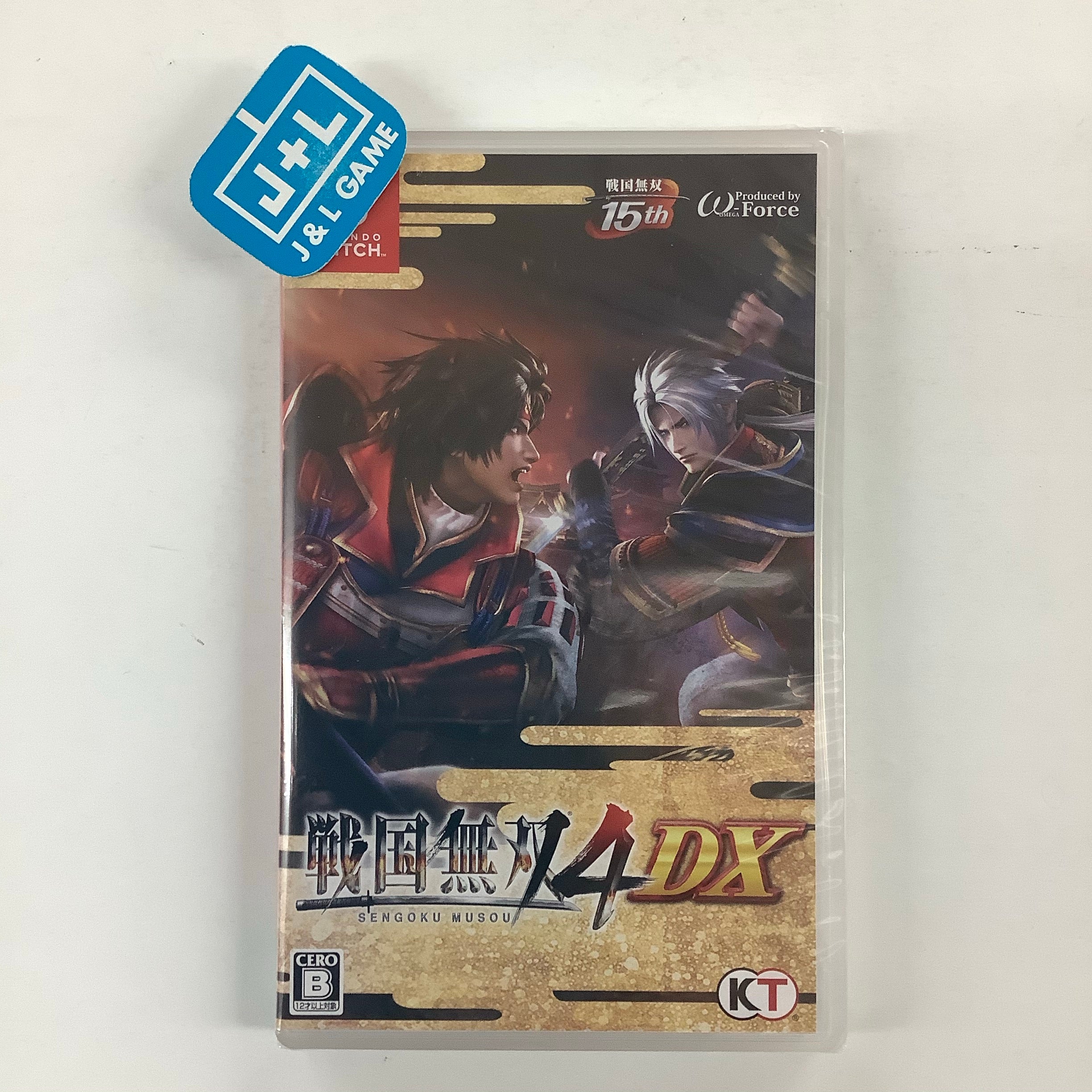 Samurai Warriors 4 DX - (NSW) Nintendo Switch (Japanese Import) Video Games Koei Tecmo Games   