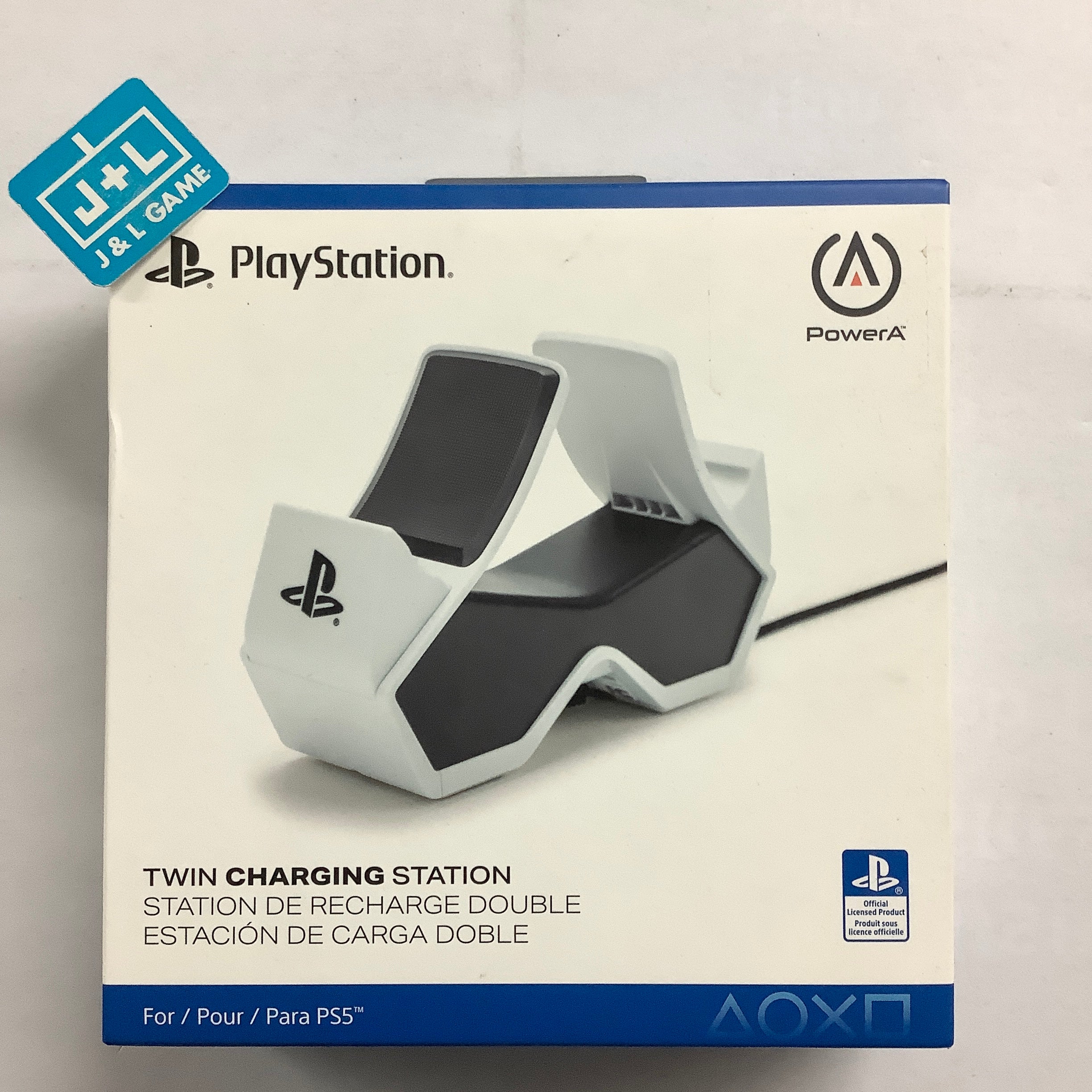 PowerA PlayStation 5 Twin Charging Station for Dualsense Wireless Controllers - (PS5) PlayStation 5 Accessories PowerA   