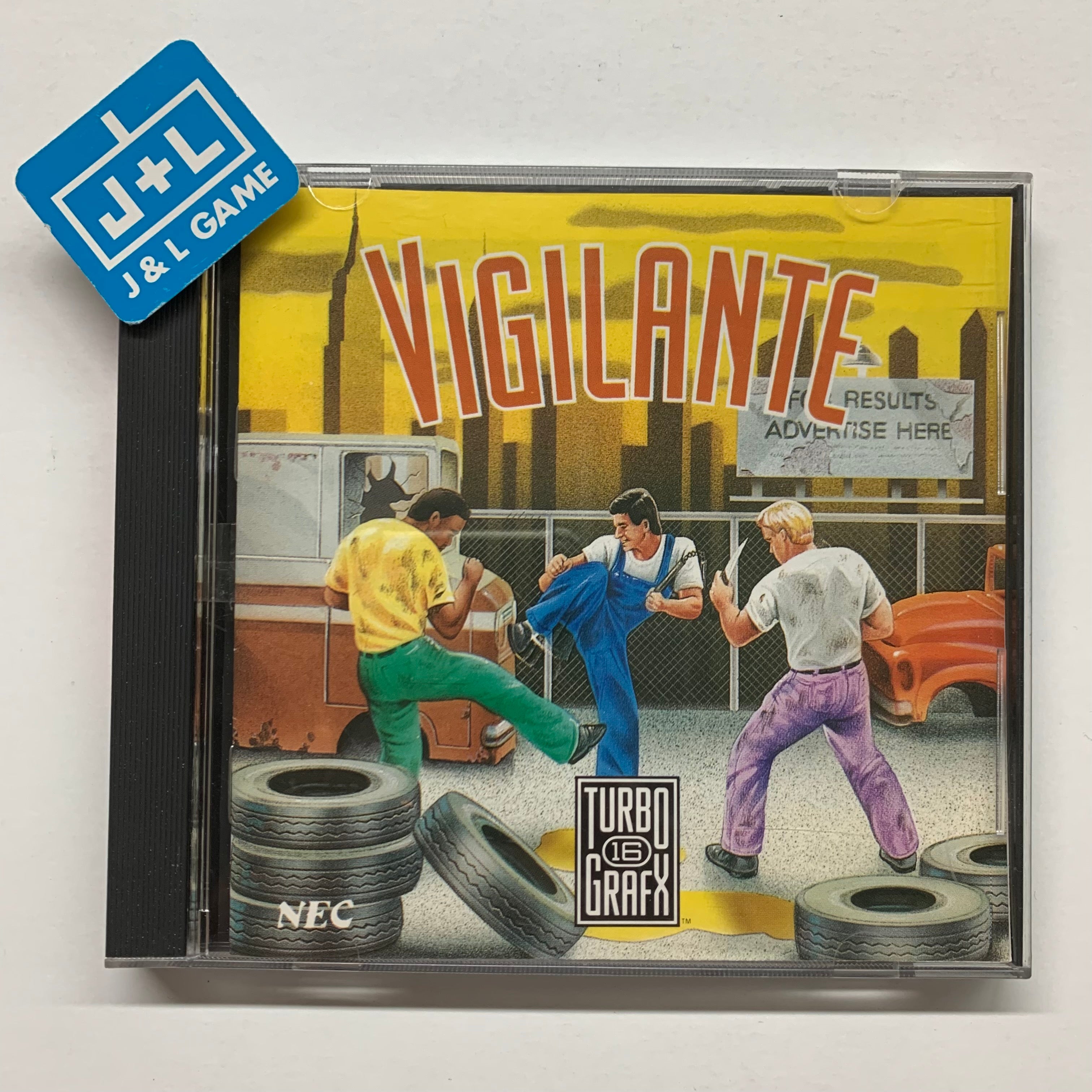 Vigilante - TurboGrafx-16  [Pre-Owned] Video Games NEC   