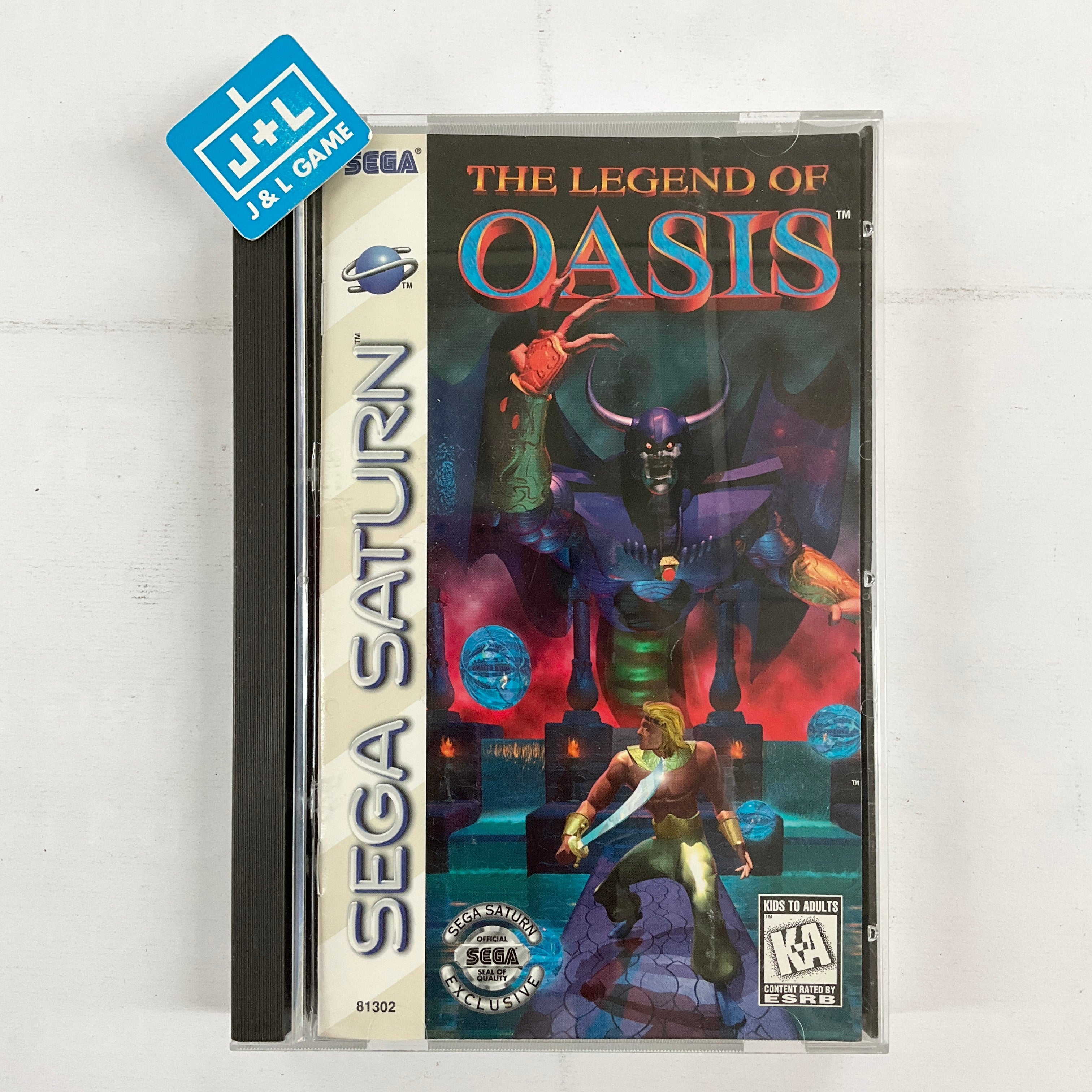 The Legend of Oasis - (SS) SEGA Saturn [Pre-Owned] Video Games Sega   