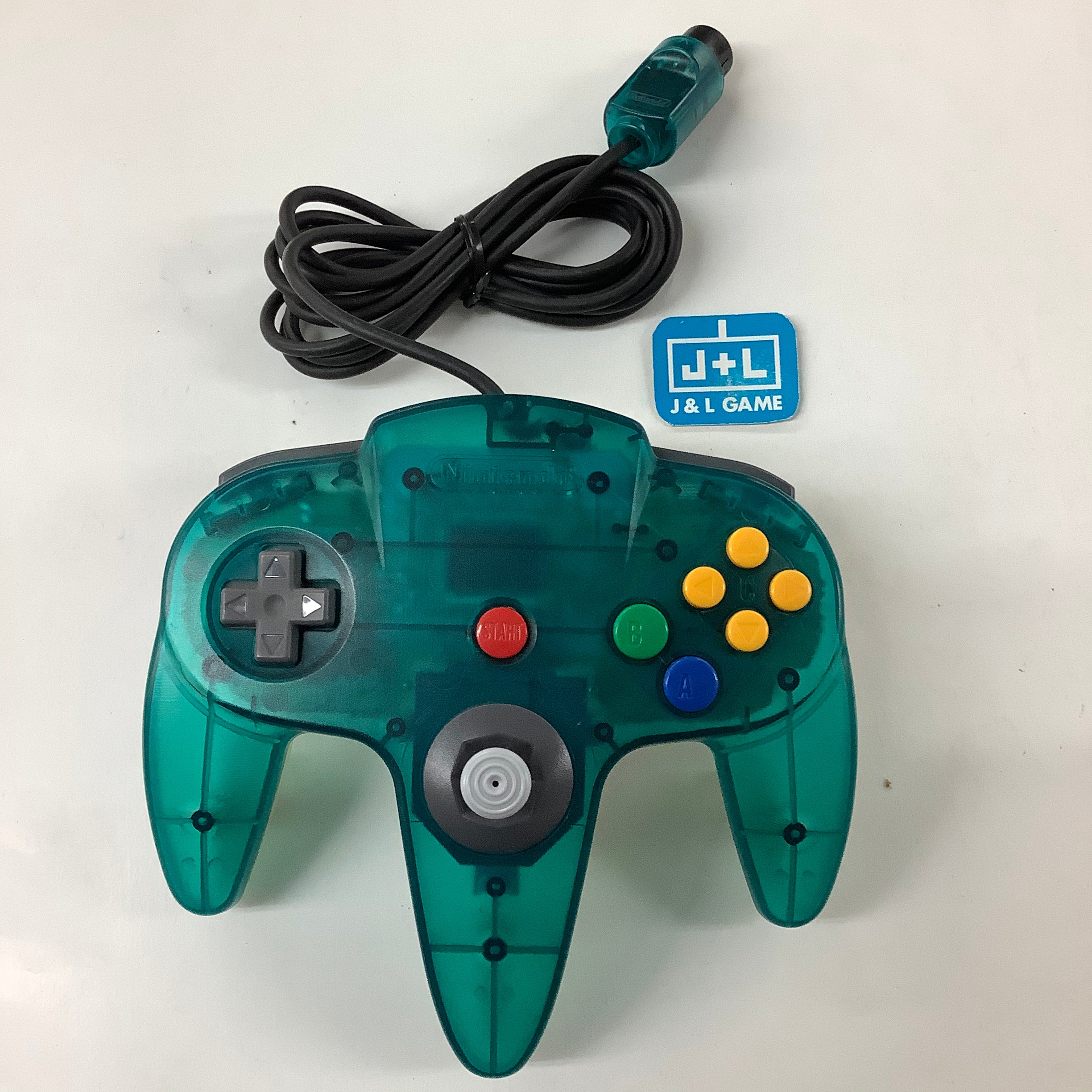 Nintendo 64 Controller (Clear Blue/White) - (N64) Nintendo 64 [Pre-Owned] (Japanese Import) Accessories Nintendo   