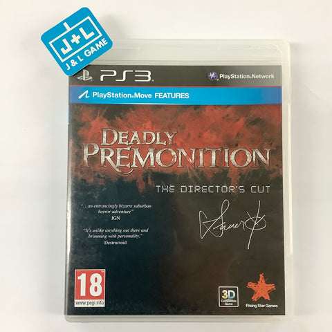 Deadly Premonition: The Director's Cut - (PS3) PlayStation 3 [Pre-Owned] (European Import) Video Games Marvelous Entertainment   