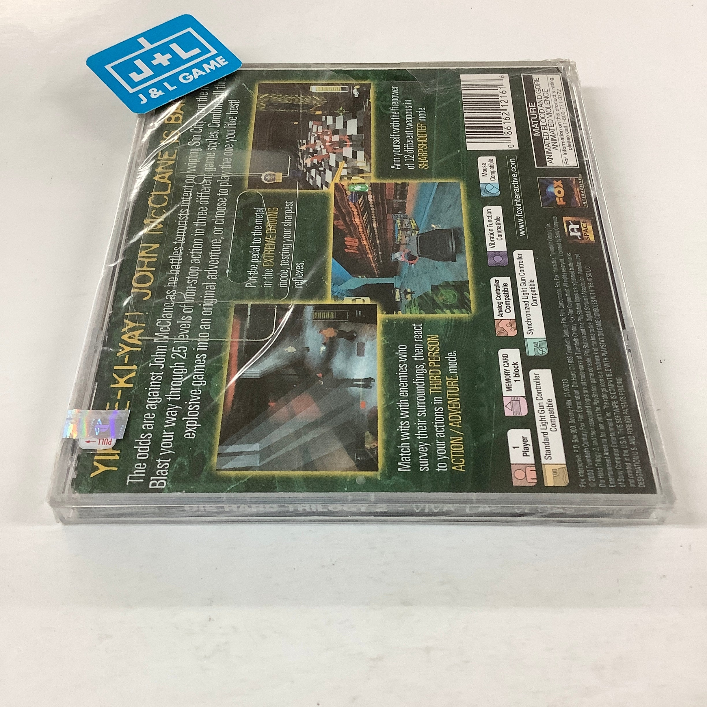 Die Hard Trilogy 2: Viva Las Vegas - (PS1) PlayStation 1 | J&L Game