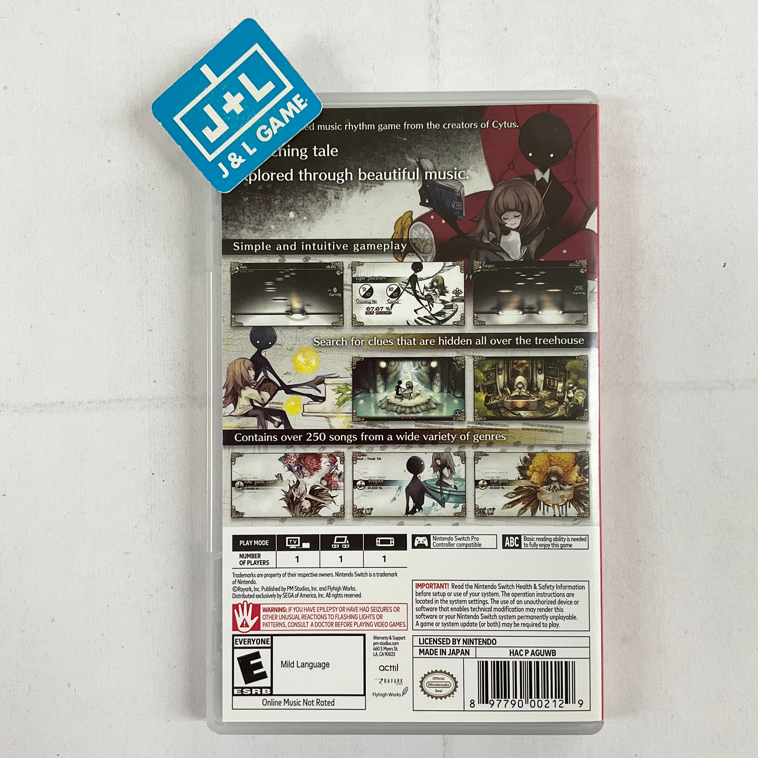 Deemo - (NSW) Nintendo Switch [Pre-Owned] Video Games PM Studios Inc.   