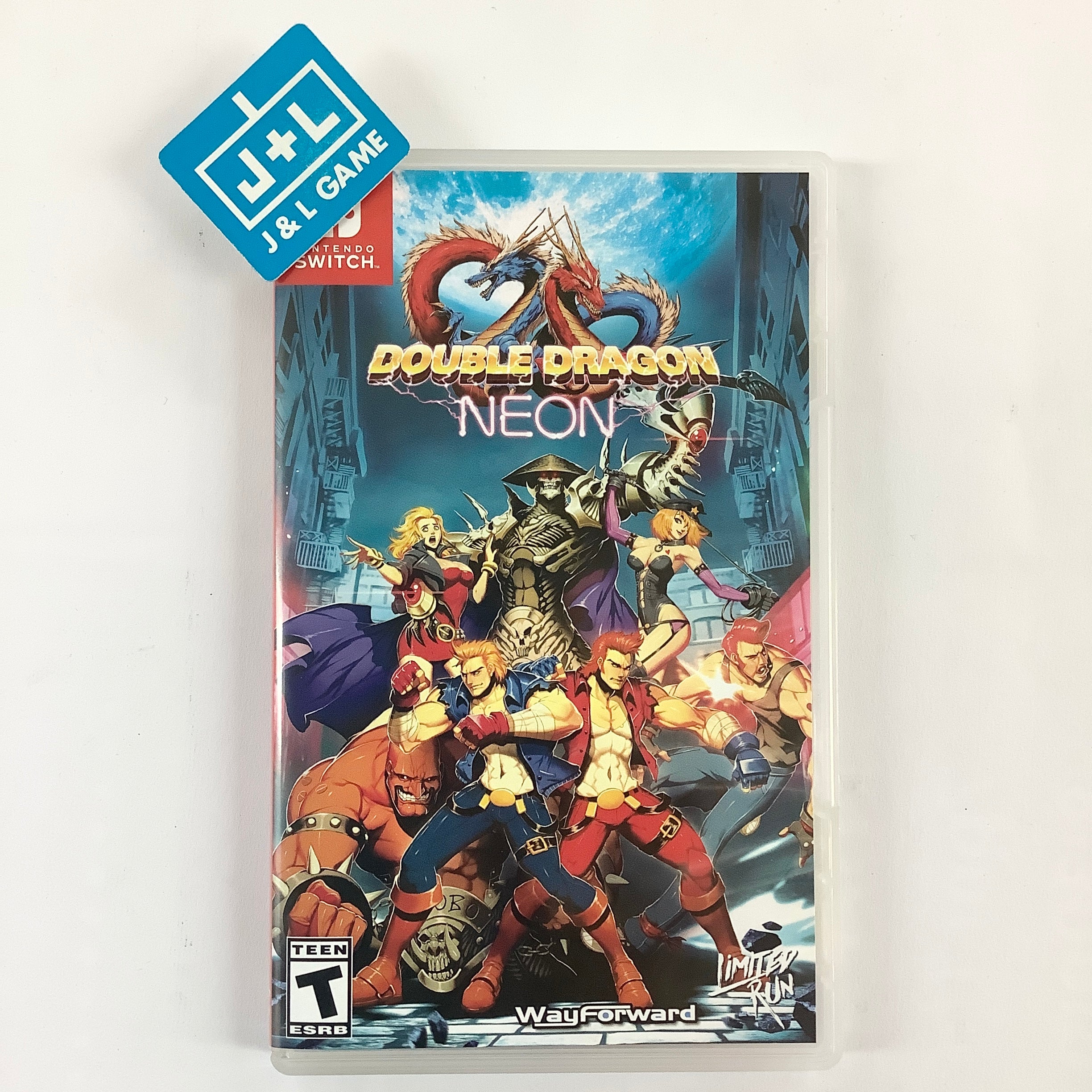 Double Dragon Neon (Limited Run #108) - (NSW) Nintendo Switch [Pre-Owned] Video Games Limited Run Games   
