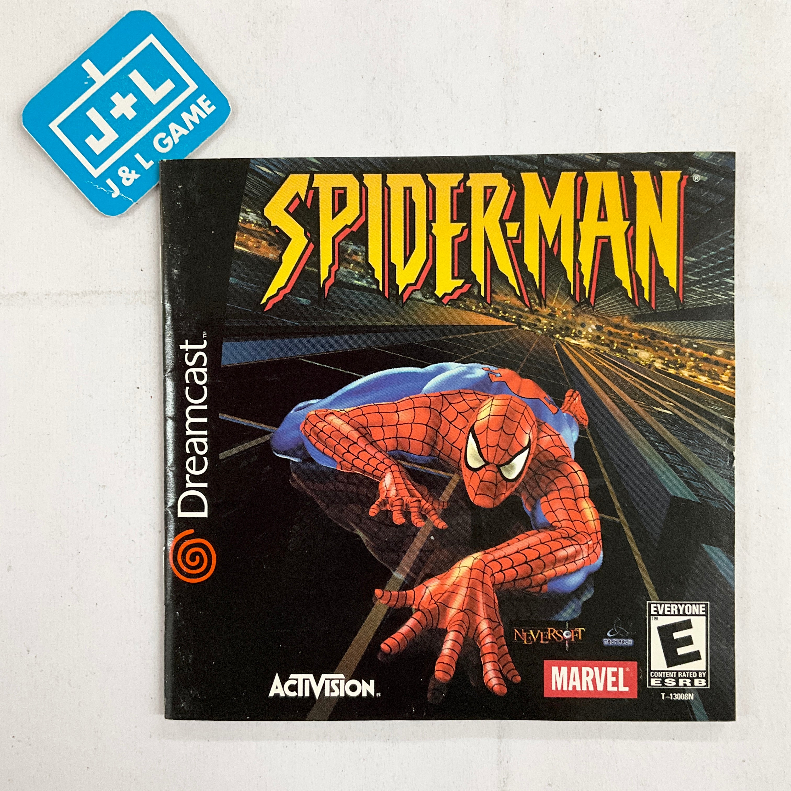 Spider-Man - (DC) SEGA Dreamcast [Pre-Owned] Video Games Activision   