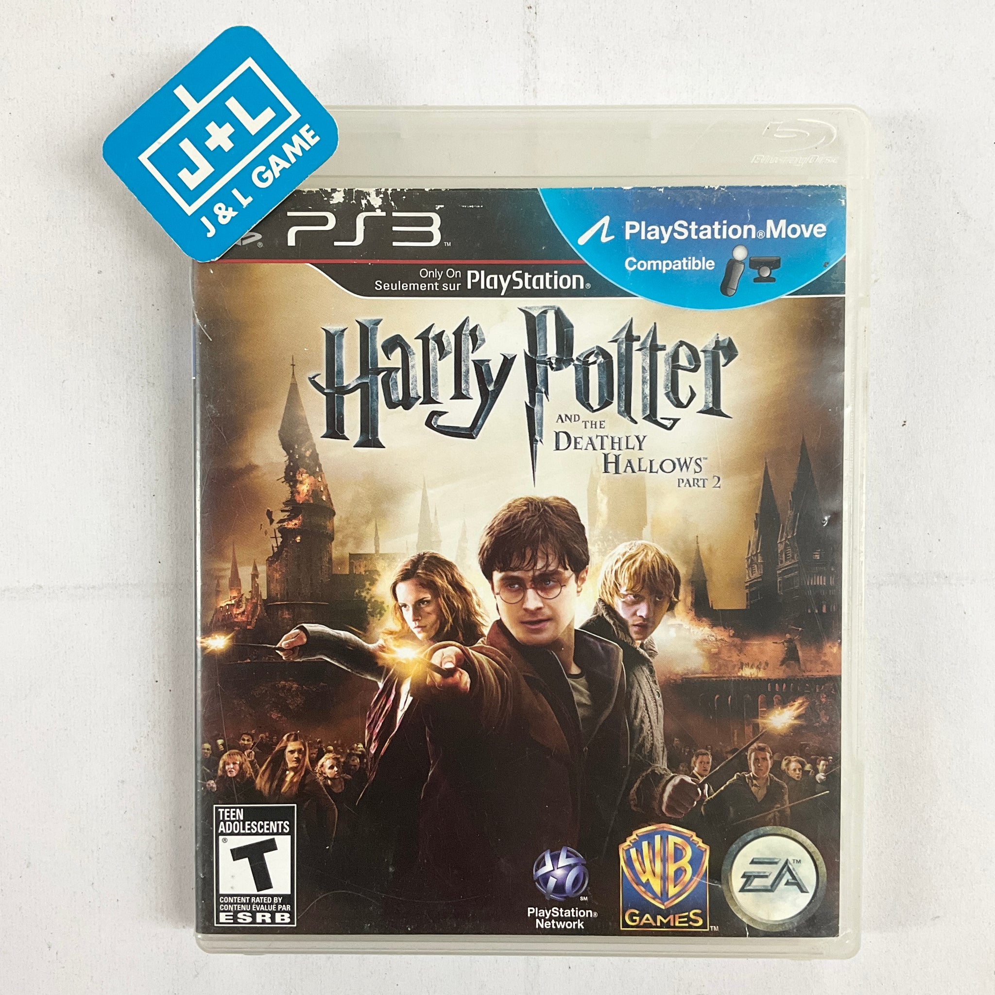 udvikle bryder daggry Slægtsforskning Harry Potter and the Deathly Hallows Part 2 - (PS3) PlayStation 3 [Pre –  J&L Video Games New York City