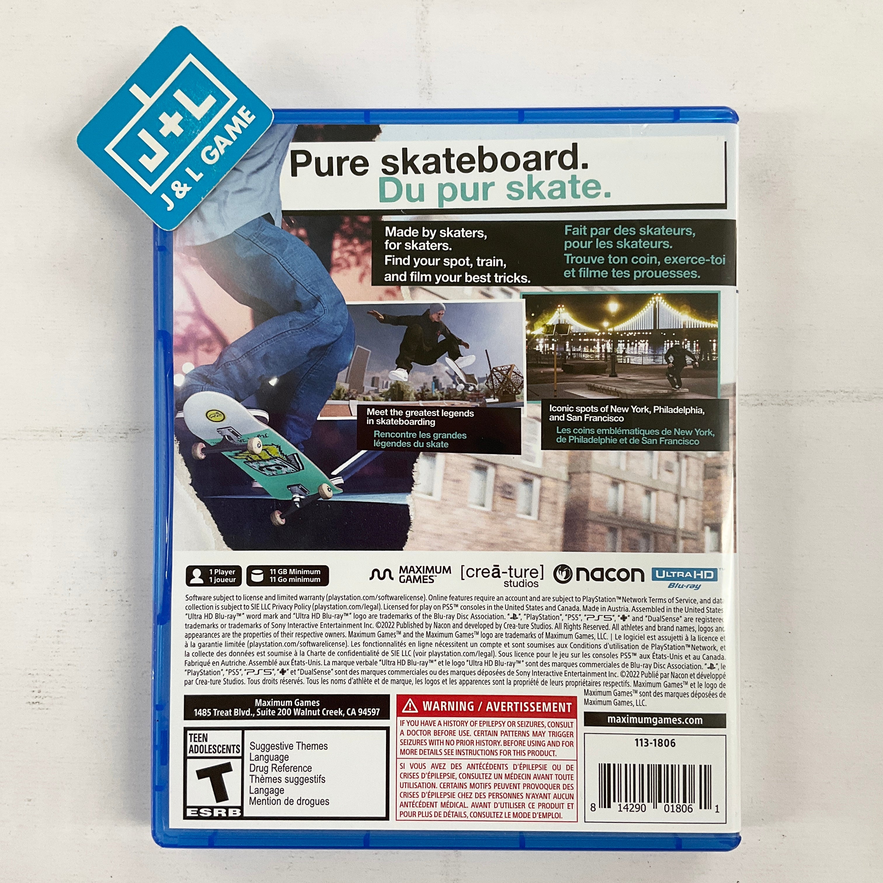 Session: Skate Sim - (PS5) PlayStation 5 [UNBOXING] Video Games Maximum Games   