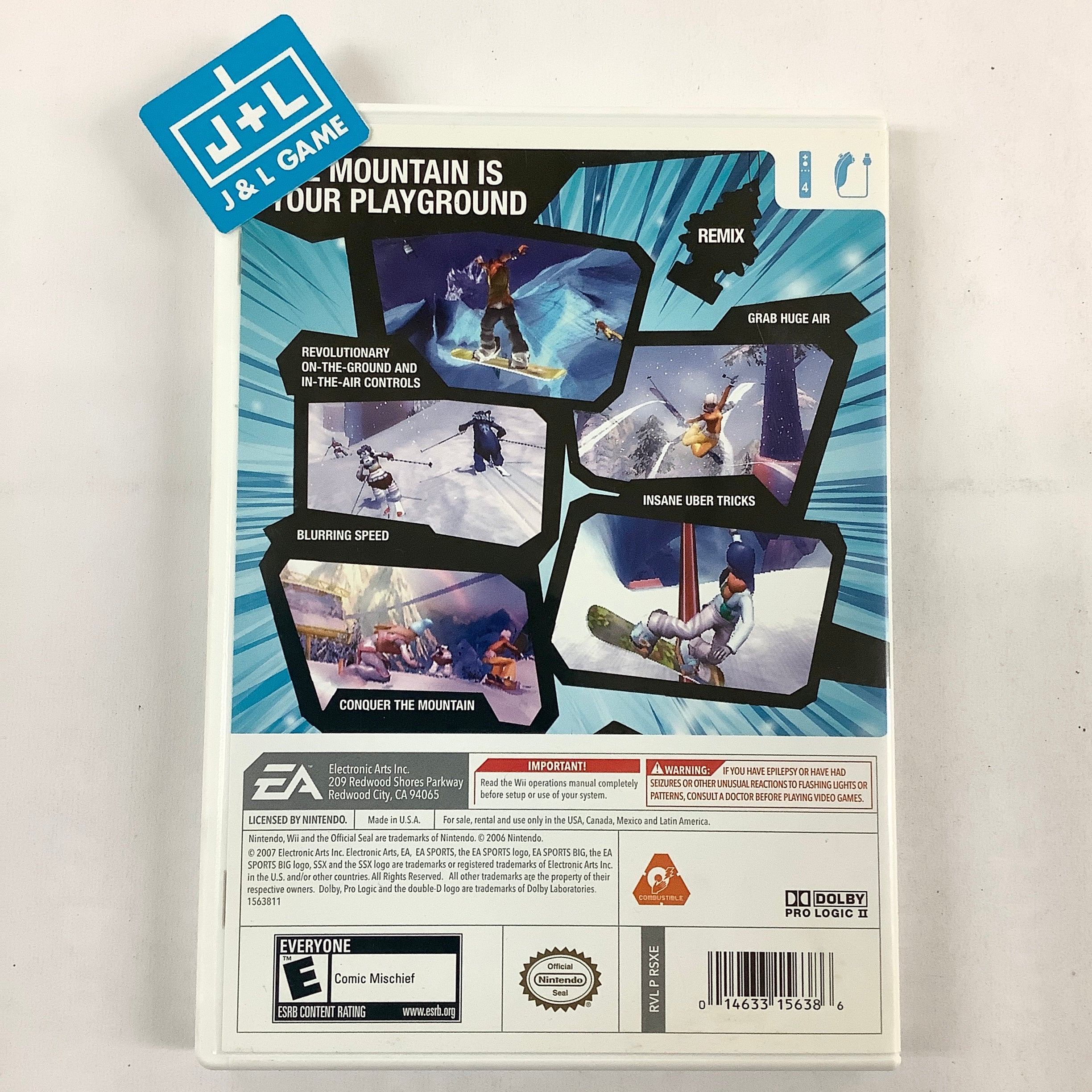 SSX Blur - Nintendo Wii [Pre-Owned] | J&L Game