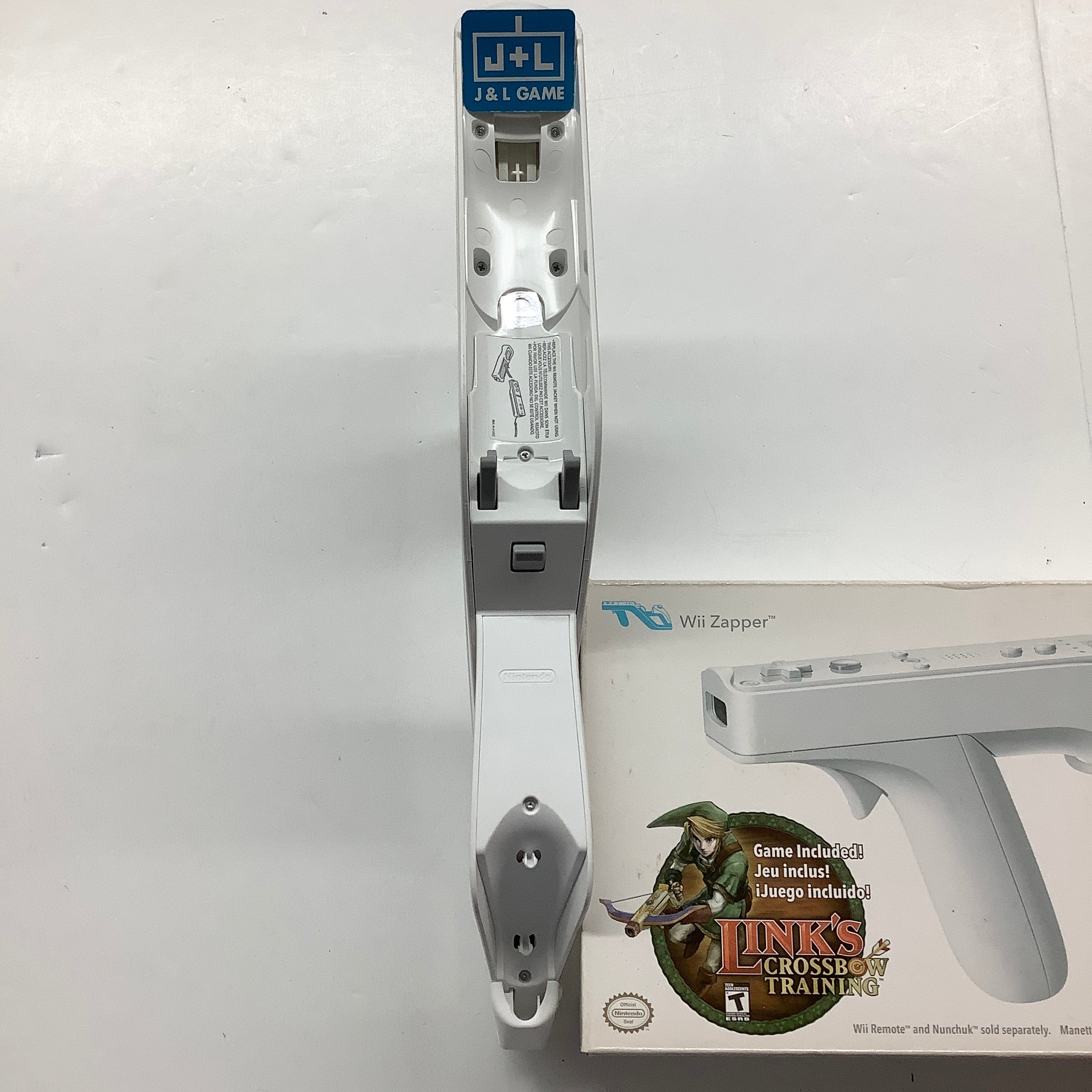 Nintendo Wii Zapper with Link's Crossbow Training - Nintendo Wii [Pre-Owned] Accessories Nintendo   