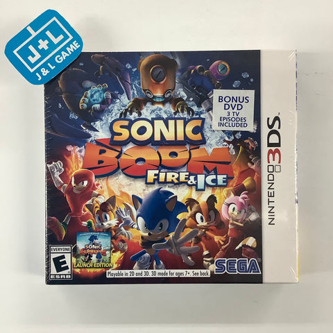 Sonic Boom: Fire & Ice (Launch Edition) - Nintendo 3DS Video Games Sega   