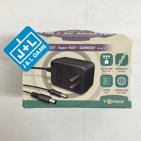 Tomee 3-in-1 Universal AC Adapter for Genesis/SNES/NES - Nintendo Entertainment System Accessories Hyperkin   