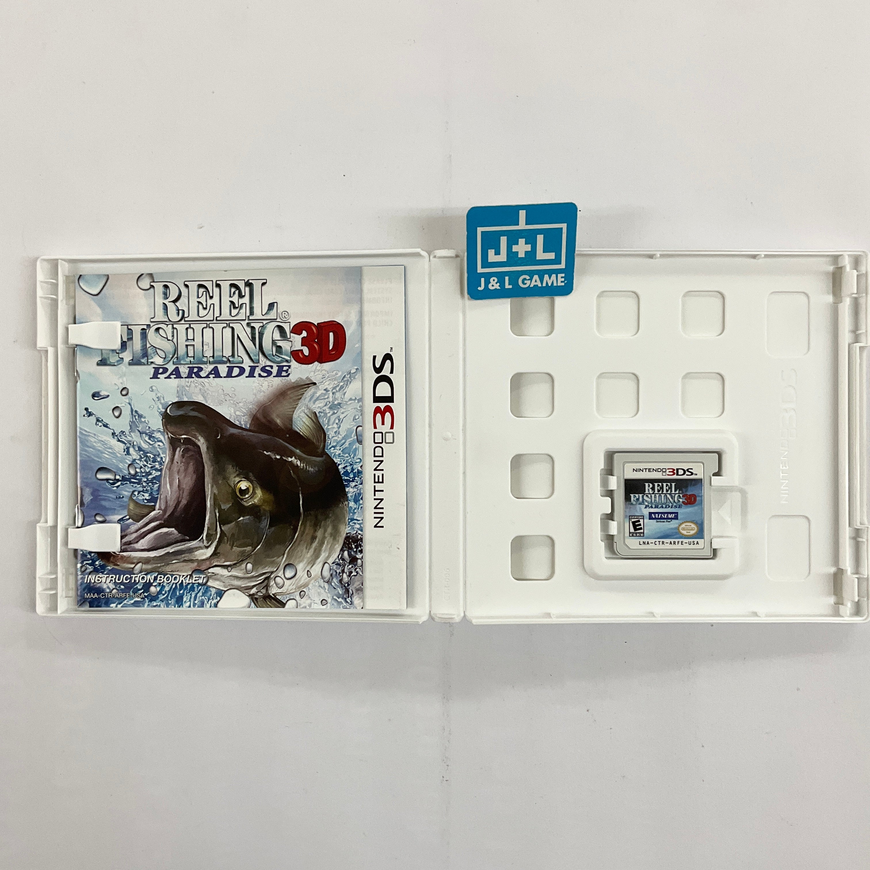 Reel Fishing Paradise 3D - Nintendo 3DS [Pre-Owned] Video Games Natsume   