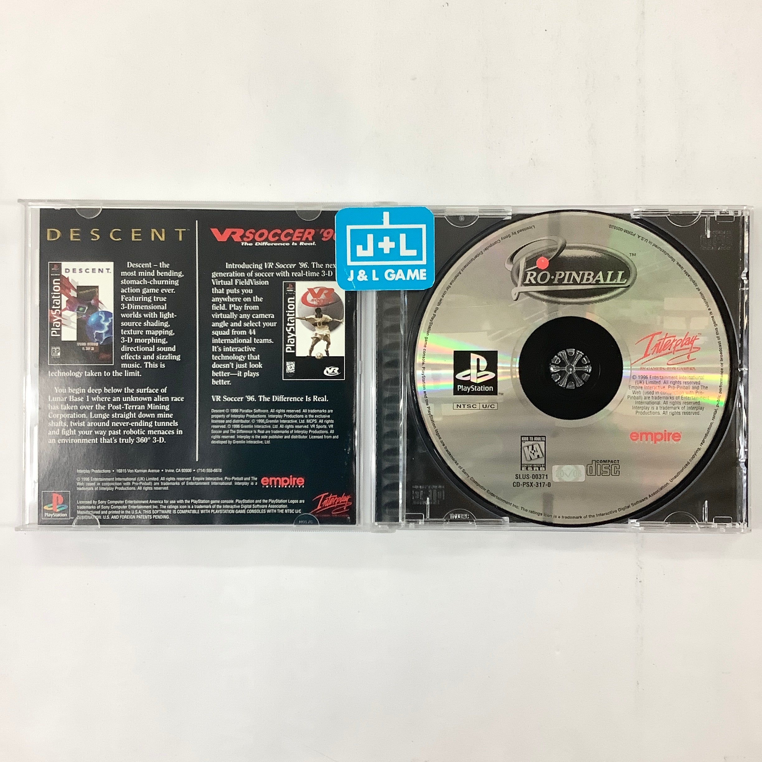 Pro Pinball - (PS1) PlayStation 1 [Pre-Owned] Video Games Interplay   