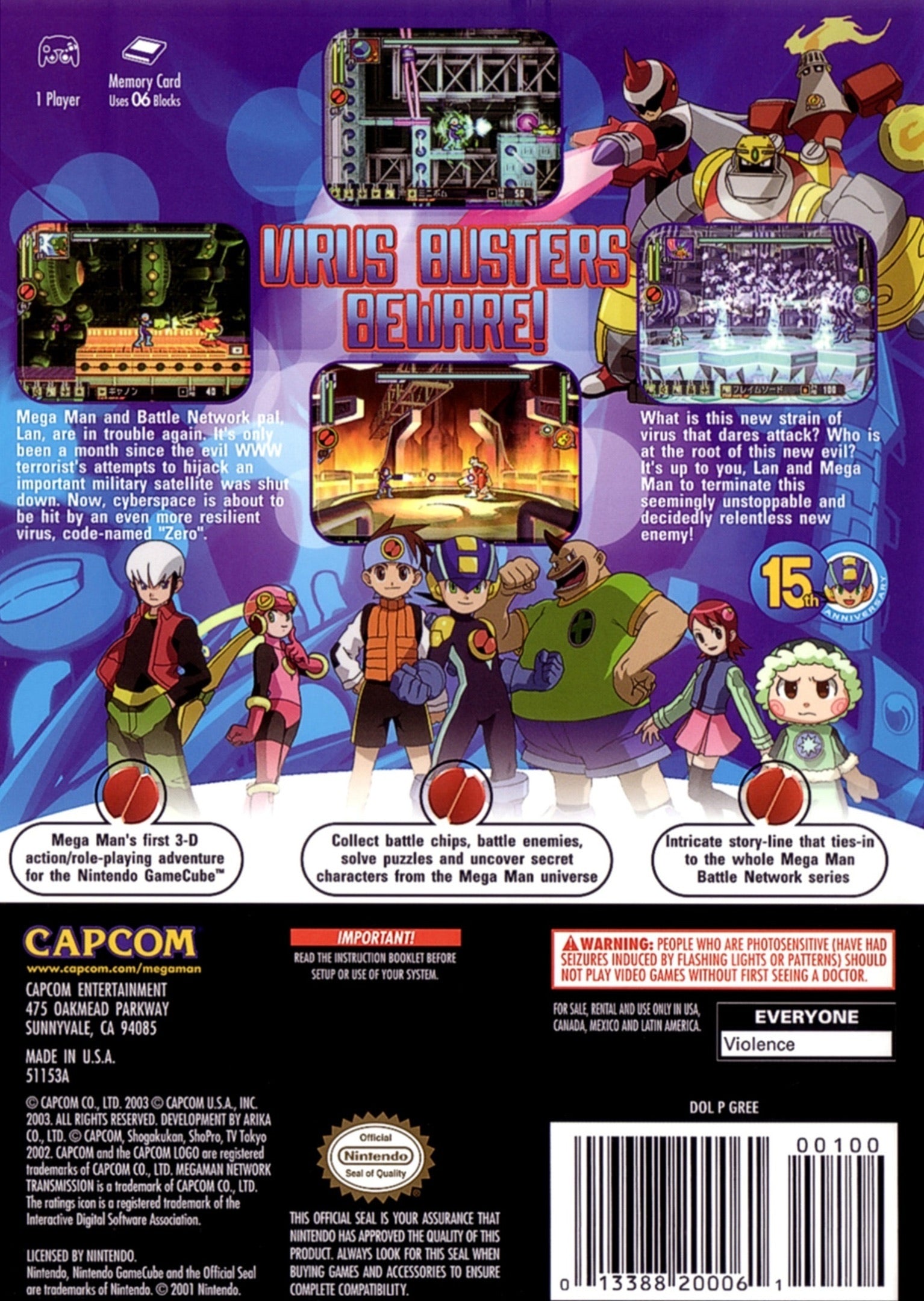 Mega Man Network Transmission - (GC) GameCube [Pre-Owned] Video Games Capcom   