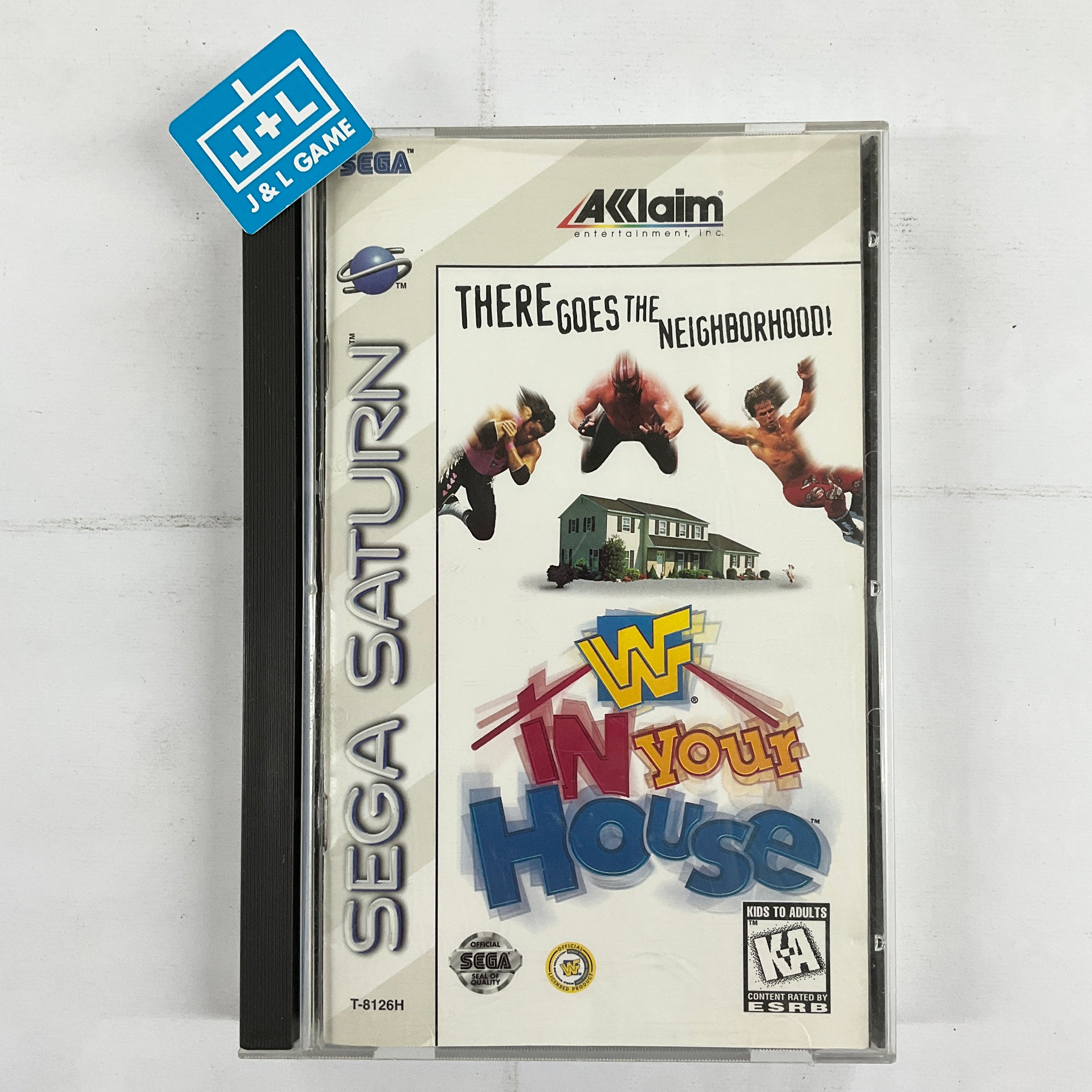 WWF In Your House - (SS) SEGA Saturn [Pre-Owned] Video Games Acclaim   