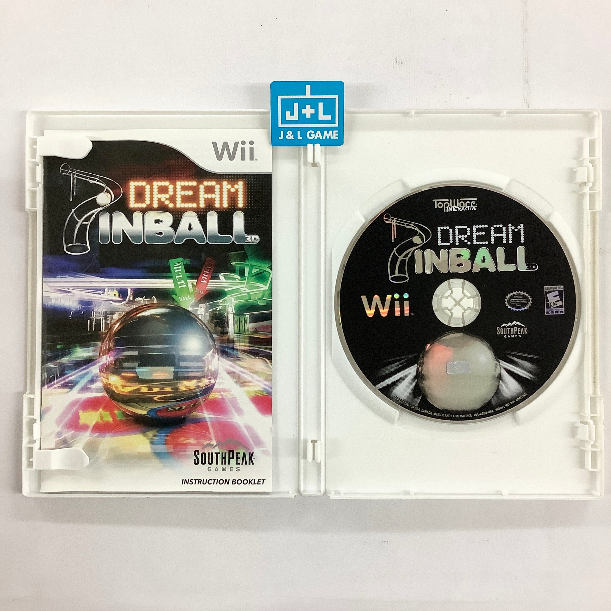 Dream Pinball 3D - Nintendo Wii [Pre-Owned] Video Games SouthPeak Games   