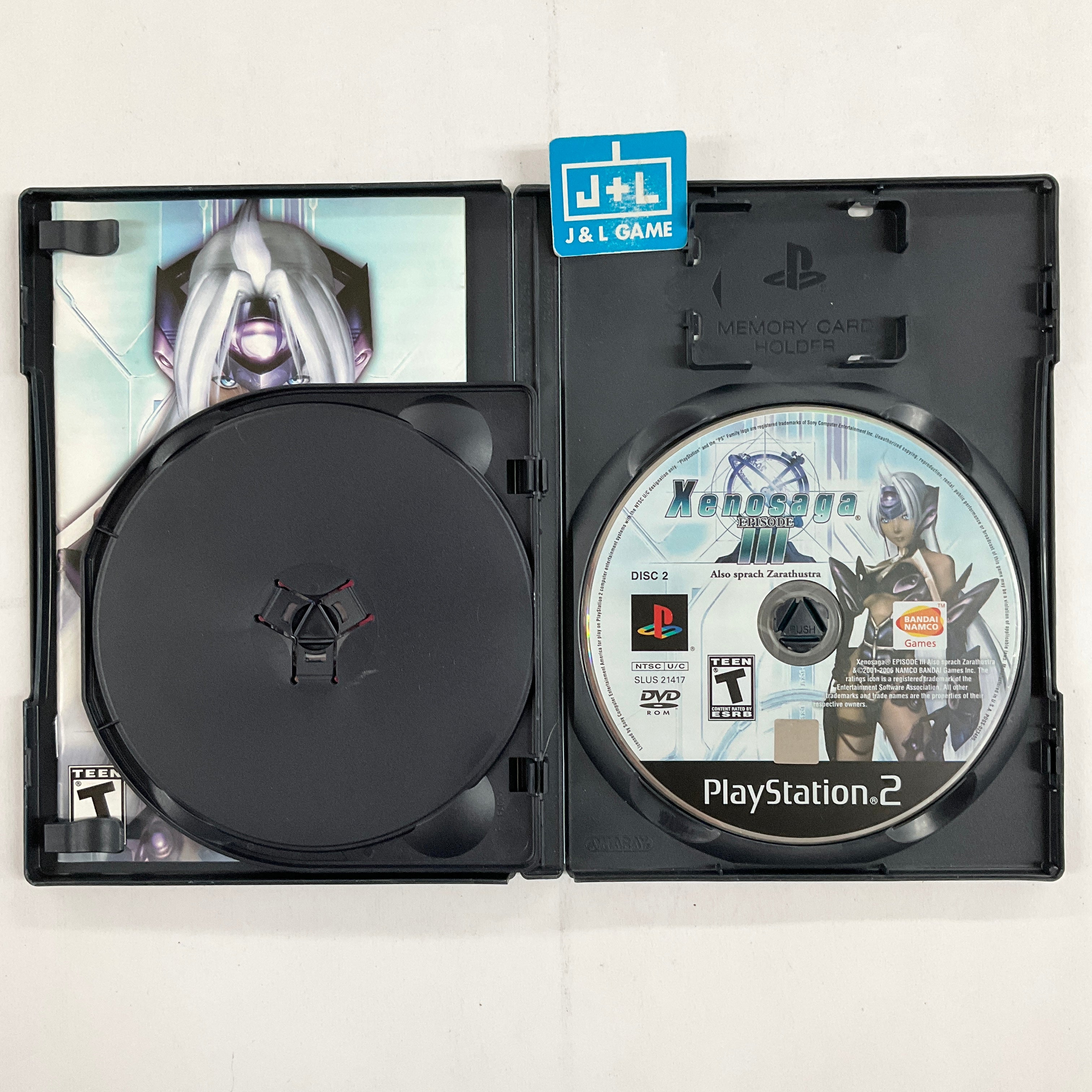 Xenosaga Episode III - (PS2) PlayStation 2 [Pre-Owned] Video Games BANDAI NAMCO Entertainment   