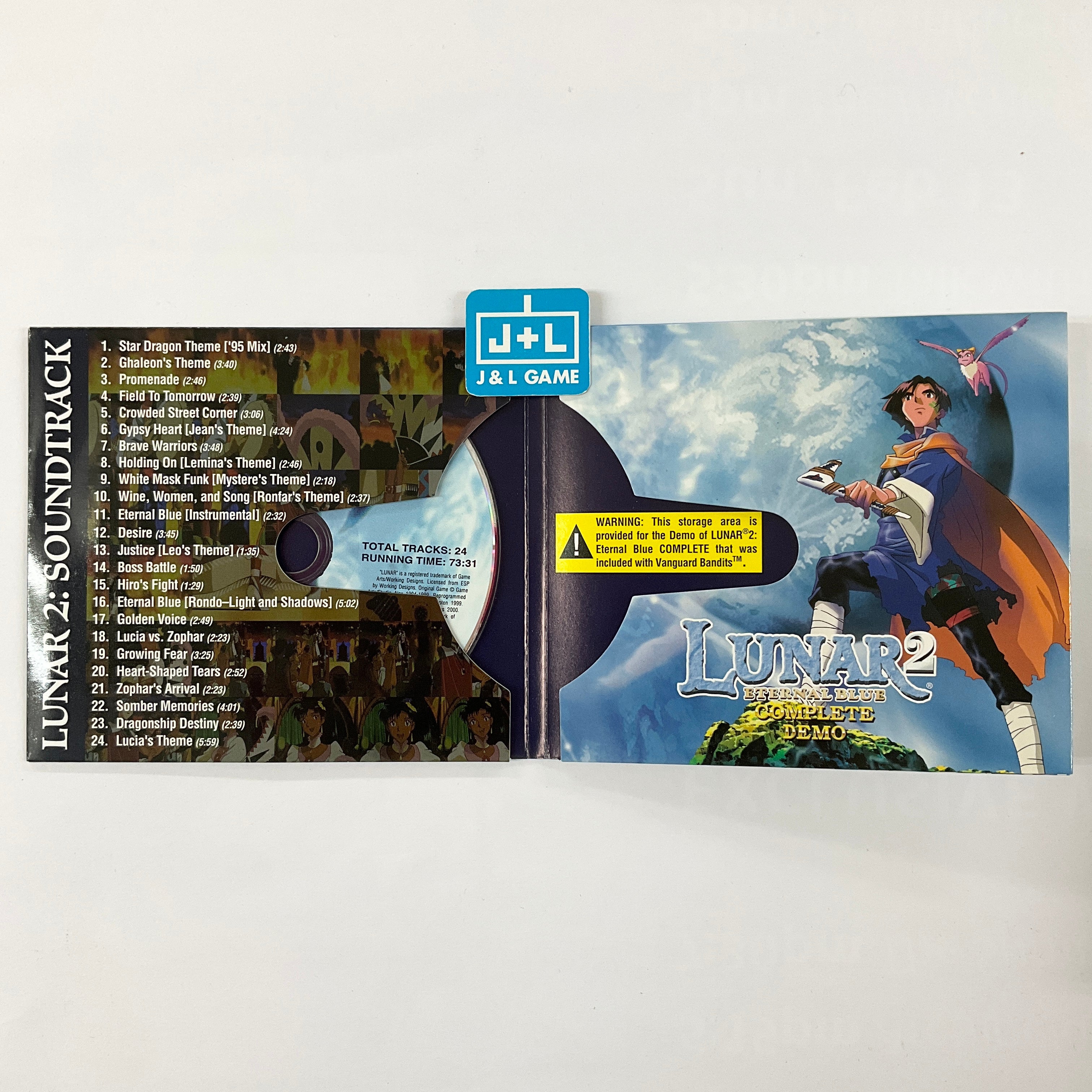 Lunar 2: Eternal Blue Complete - (PS1) PlayStation 1 [Pre-Owned] Video Games Working Designs   