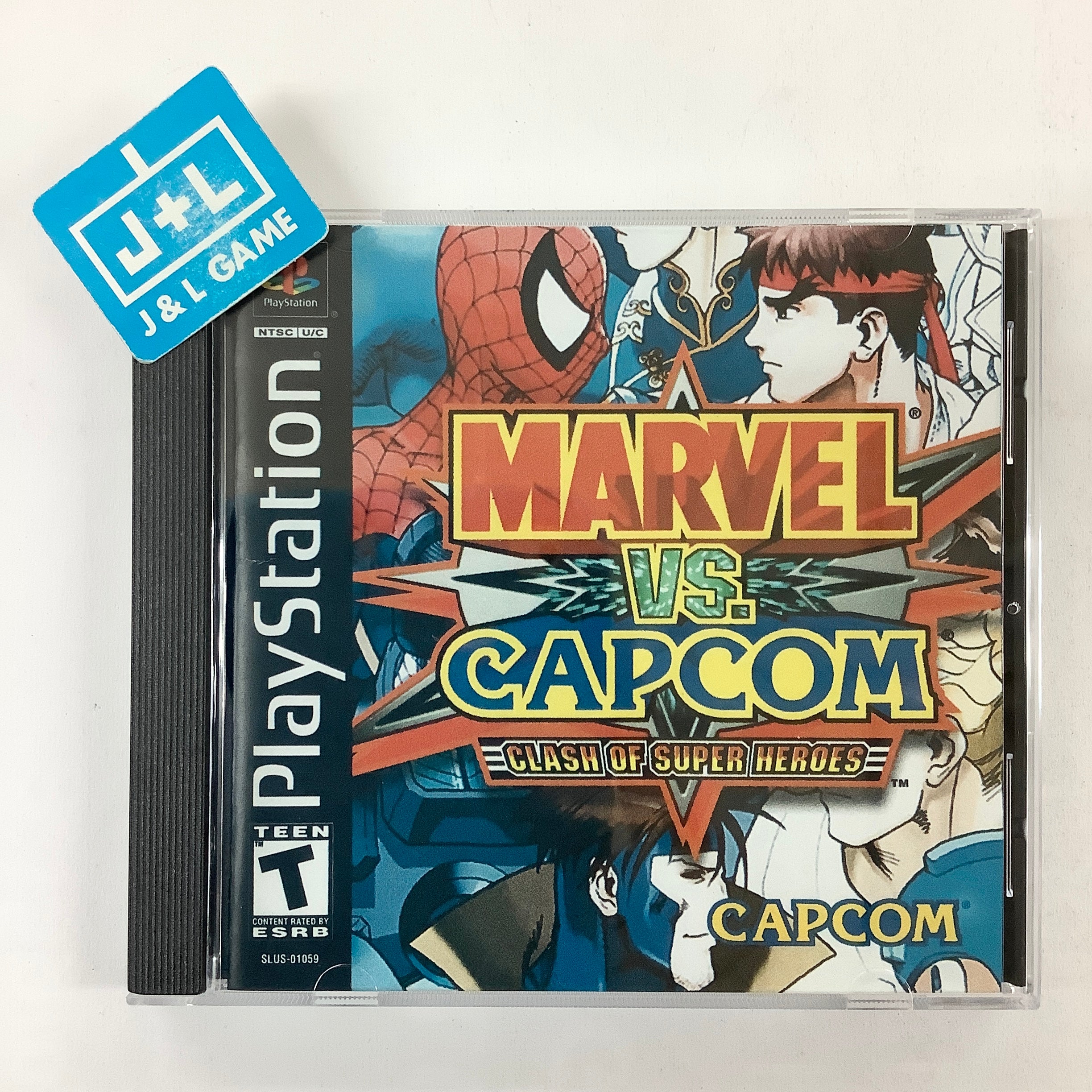 Marvel vs. Capcom: Clash of Super Heroes - (PS1) PlayStation 1 [Pre-Owned] Video Games Capcom   