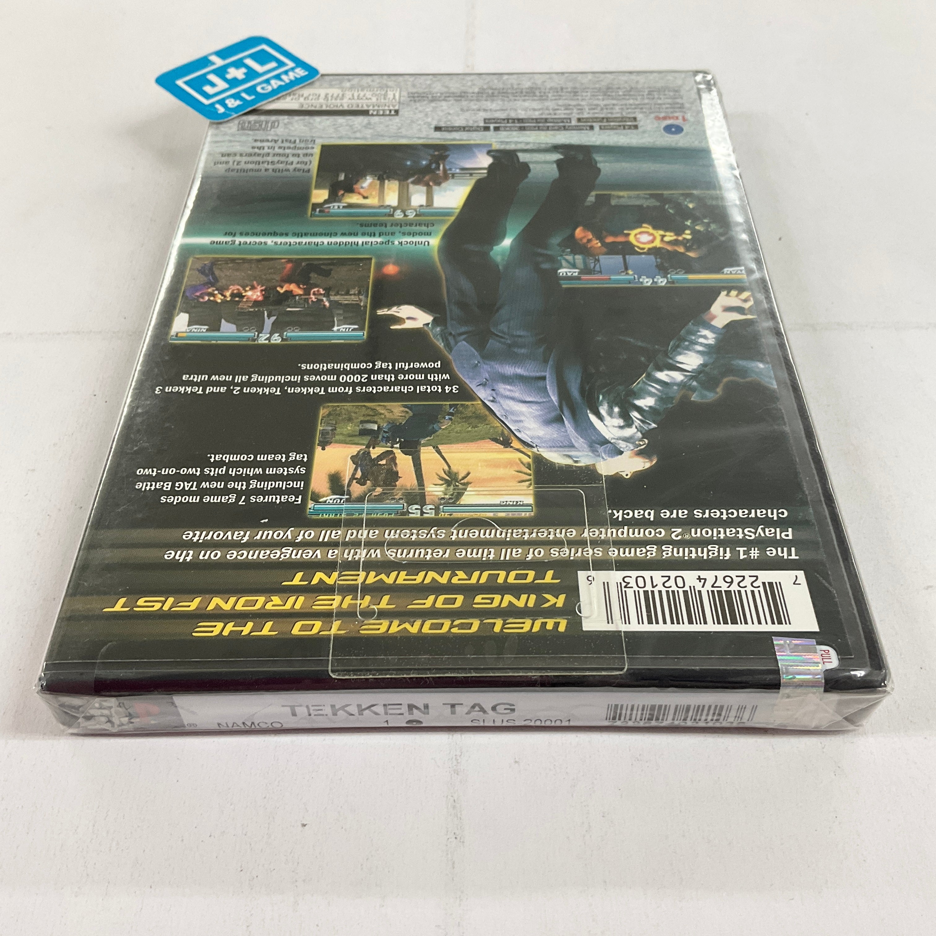 Tekken Tag Tournament - (PS2) PlayStation 2 Video Games BANDAI NAMCO Entertainment   