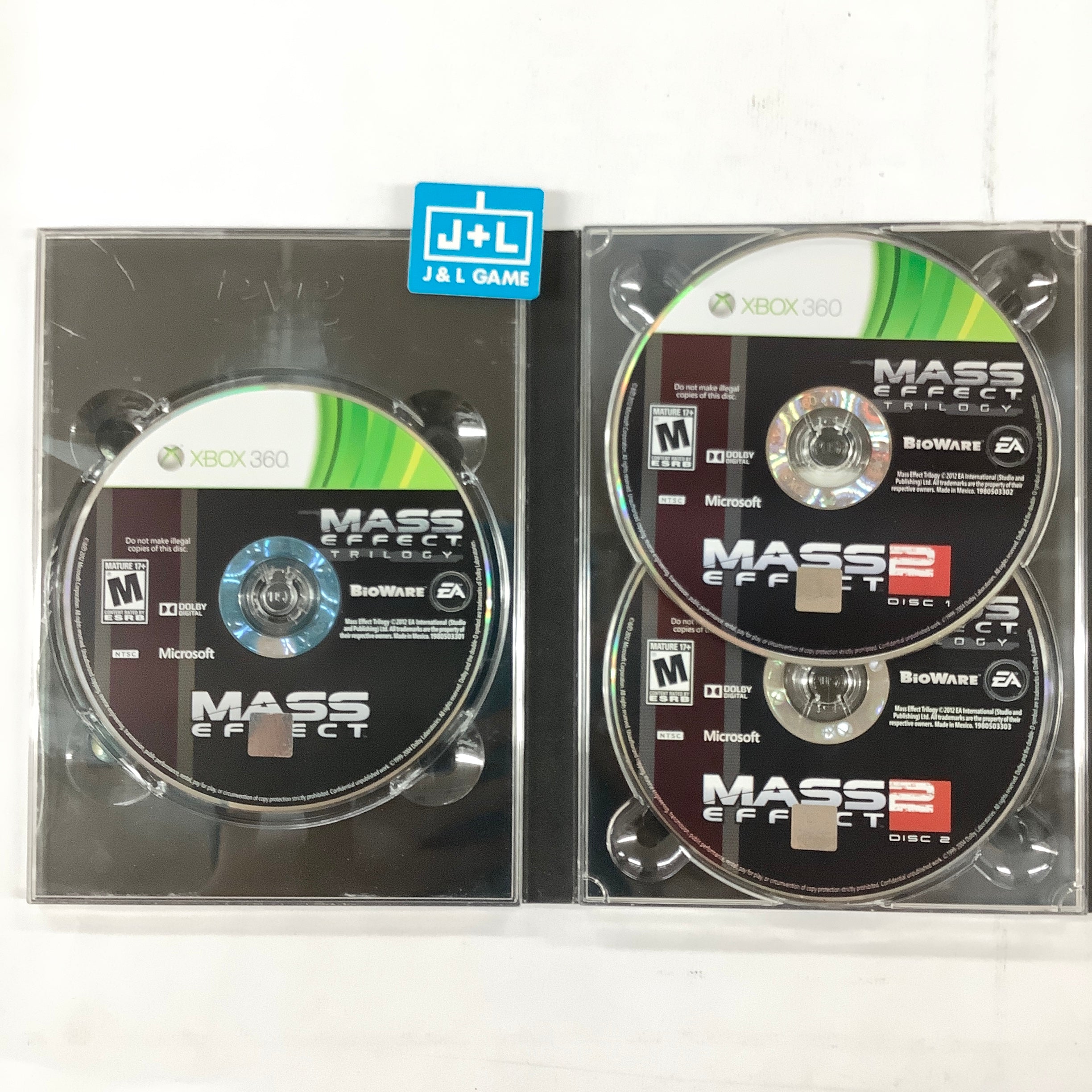 Mass Effect Trilogy - Xbox 360 [Pre-Owned] Video Games Electronic Arts   