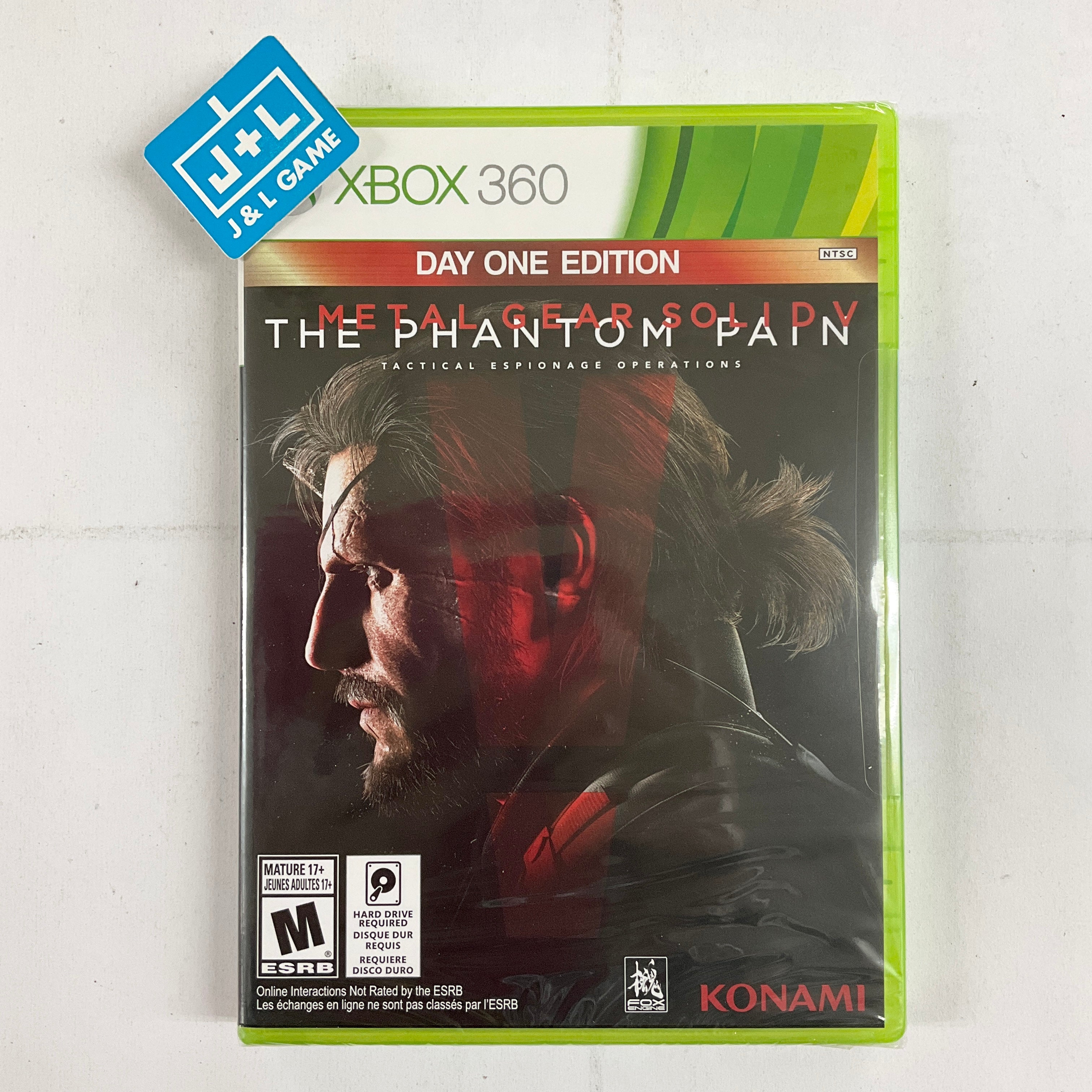 Metal Gear Solid V: The Phantom Pain (Day 1 Edition) - Xbox 360 Video Games Konami   