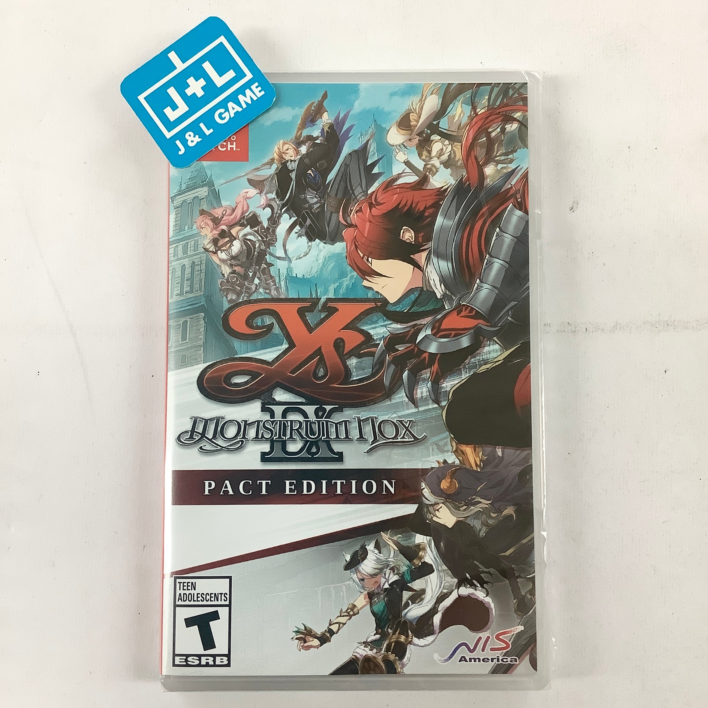 Ys IX: Monstrom Nox (Pact Edition) - (NSW) Nintendo Switch Video Games NIS America   