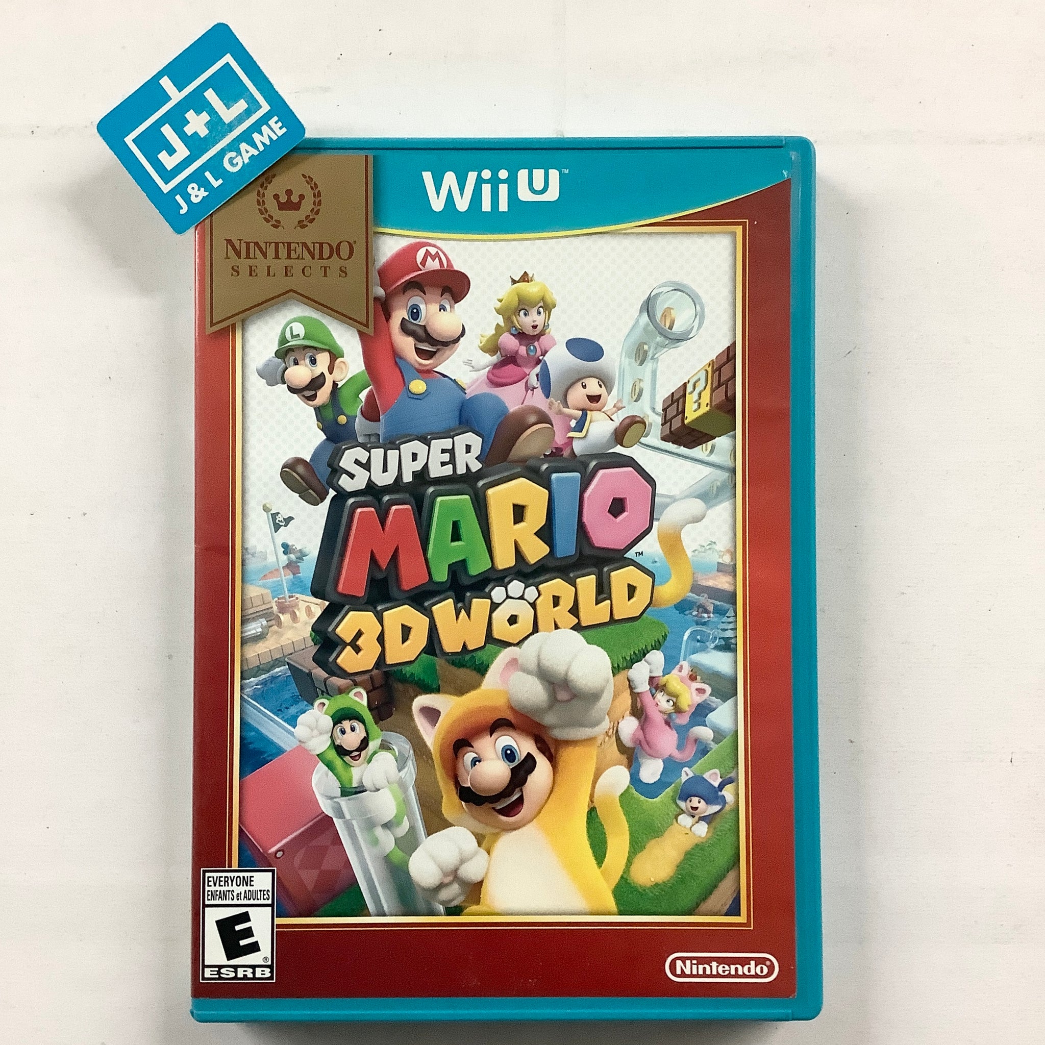 Super Mario 3D World - Nintendo Selects - [E] (Wii-U) 