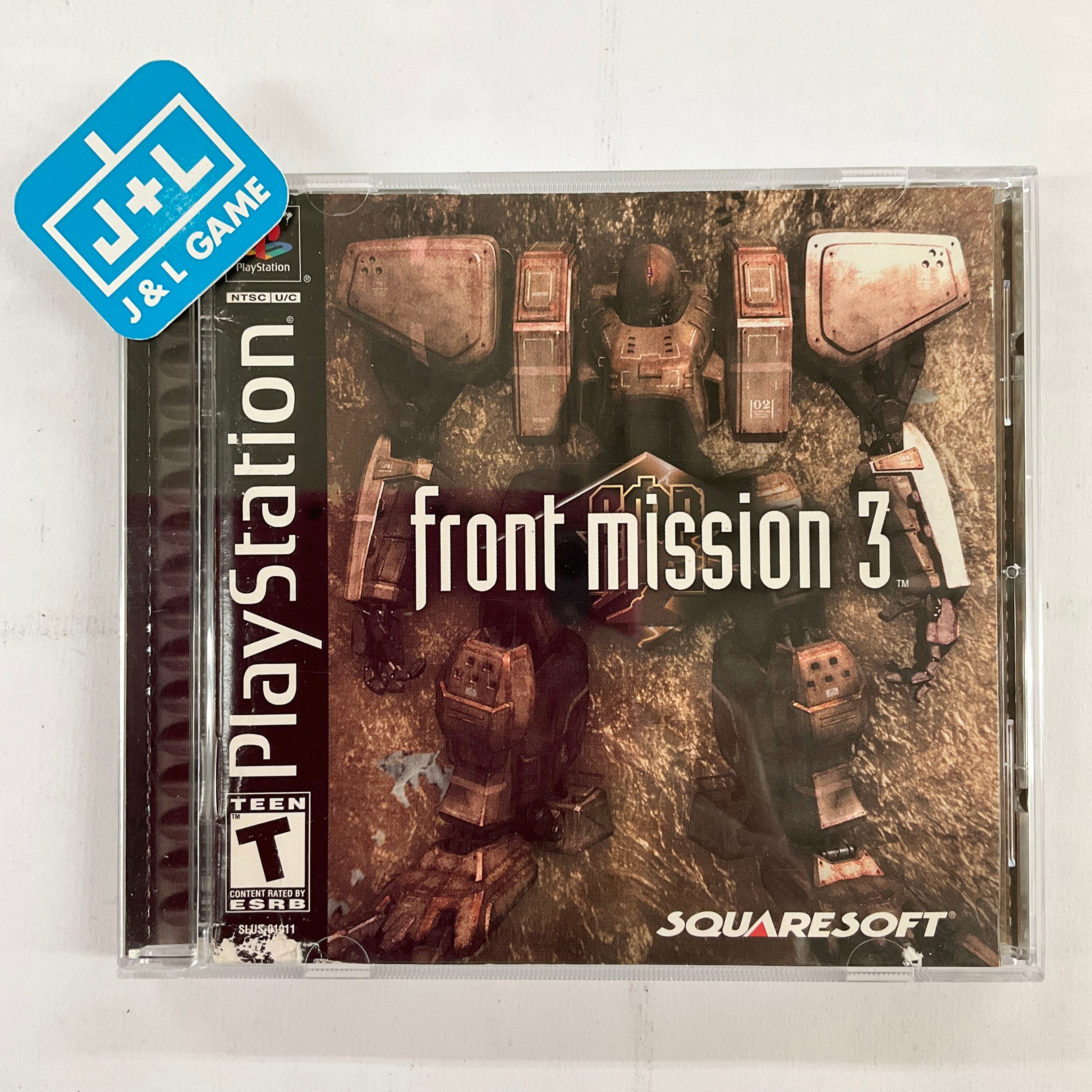 Front Mission 3 - (PS1) PlayStation 1 [Pre-Owned] Video Games Square EA   