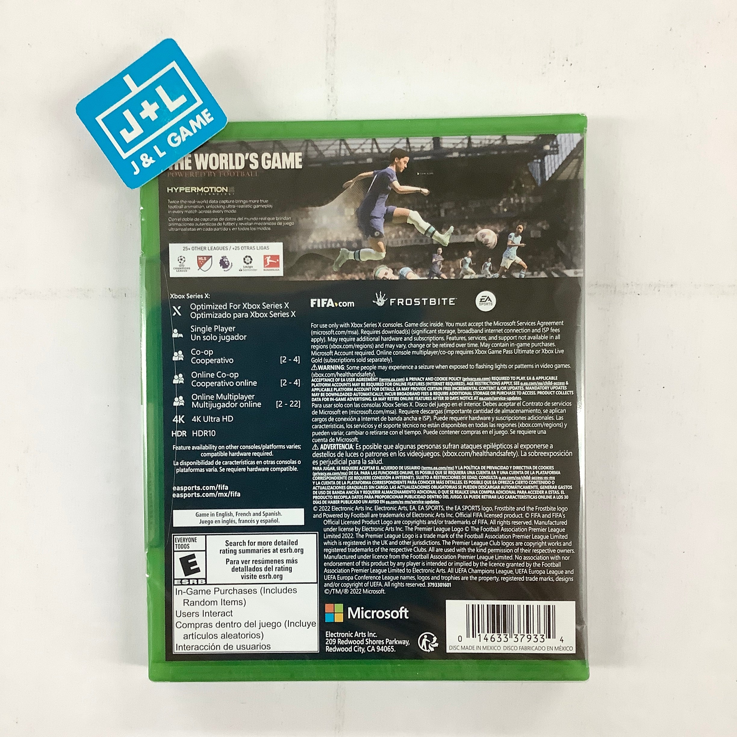 FIFA 23 - (XSX) Xbox Series X Video Games Electronic Arts   