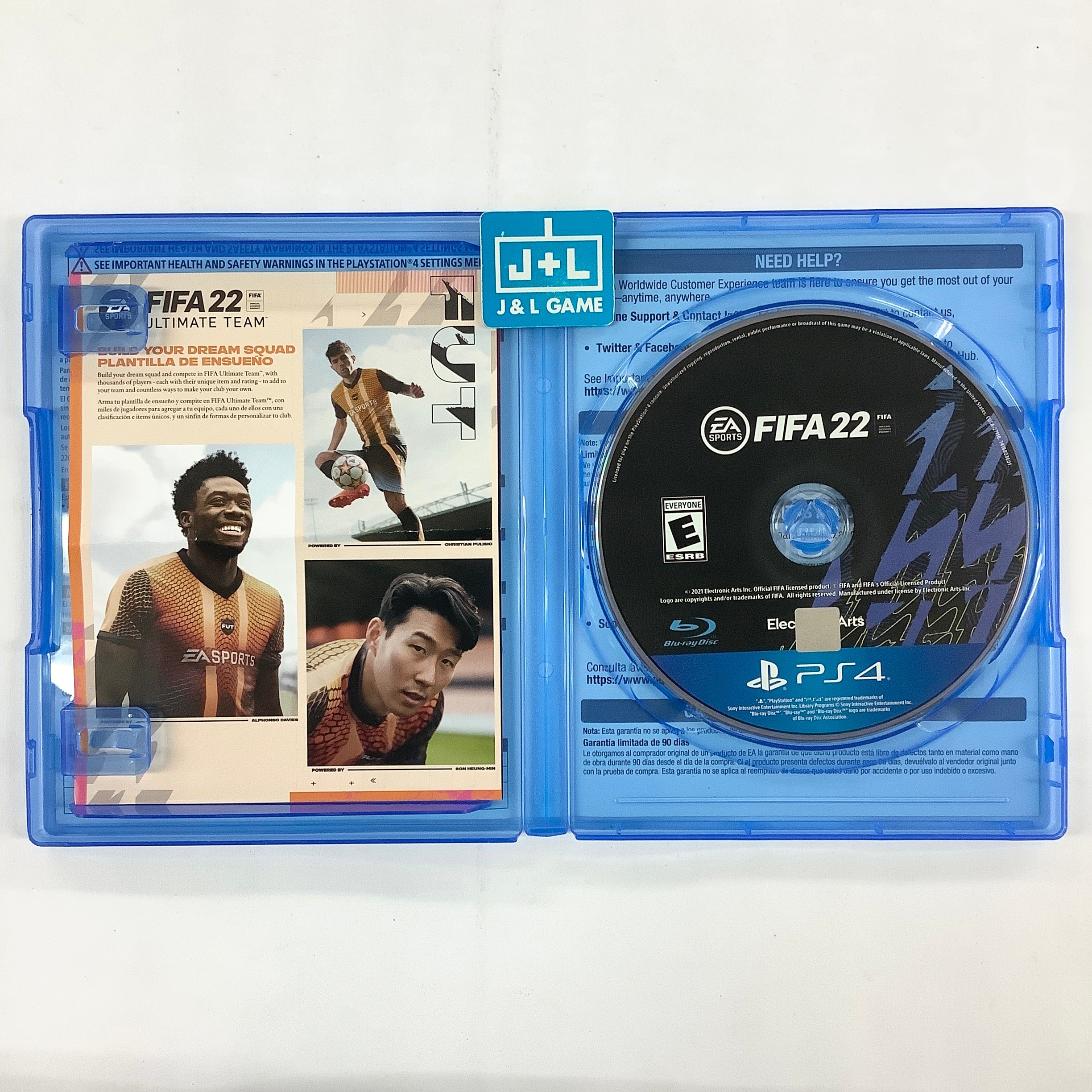 FIFA 22 - (PS4) PlayStation 4 [Pre-Owned] Video Games Electronic Arts   