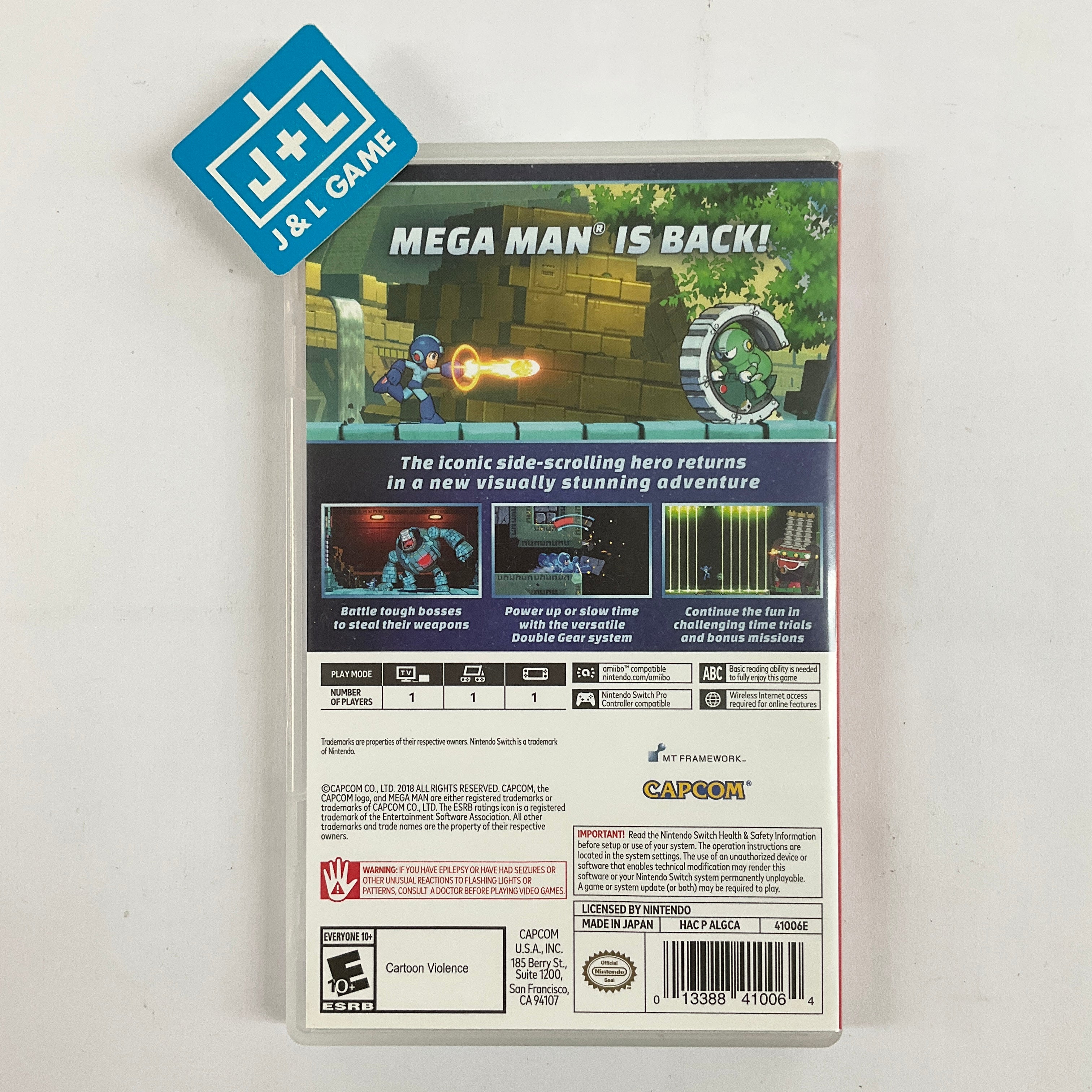 Mega Man 11 - (NSW) Nintendo Switch [Pre-Owned] Video Games Capcom   
