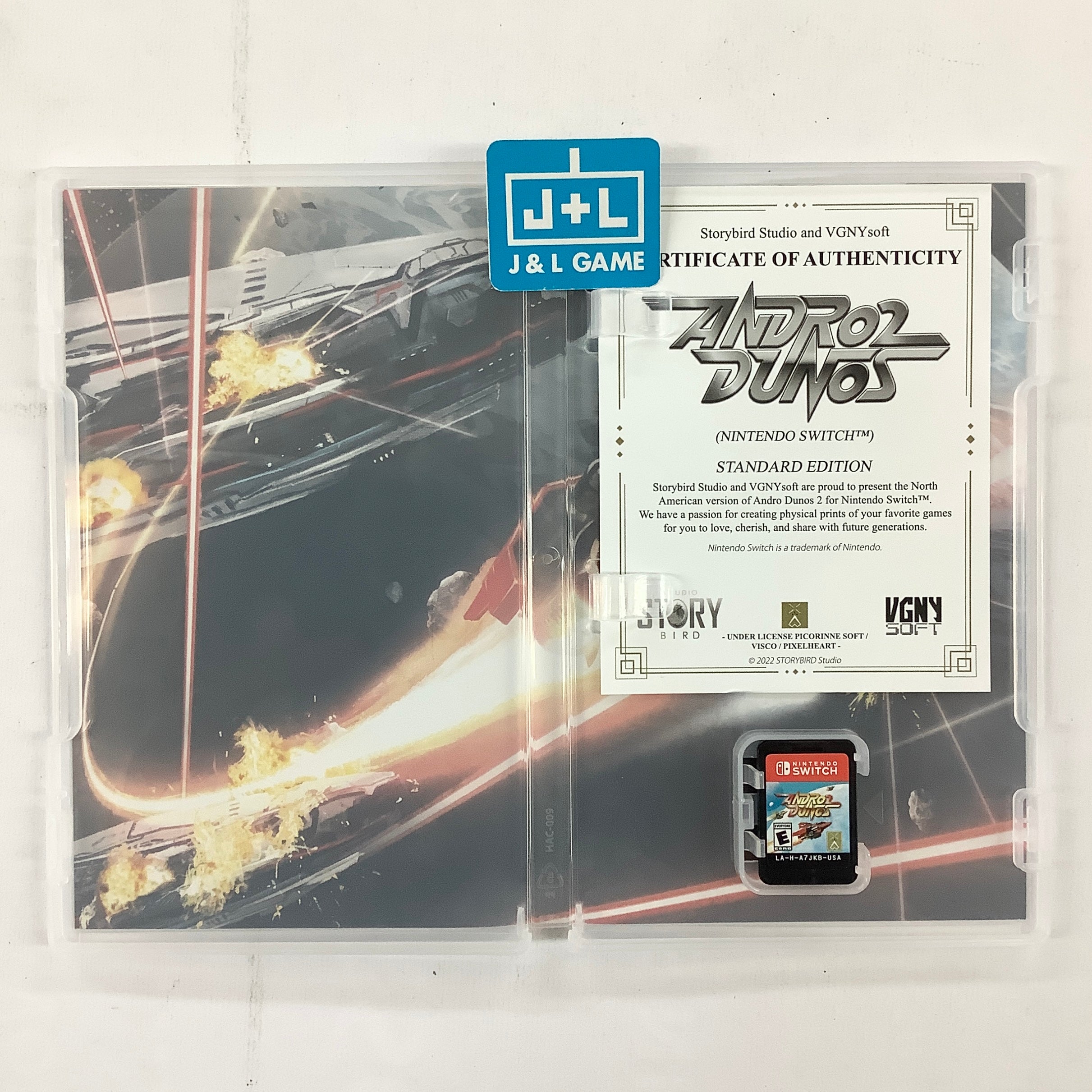 Andro Dunos 2 - (NSW) Nintendo Switch [UNBOXING] | J&L Game