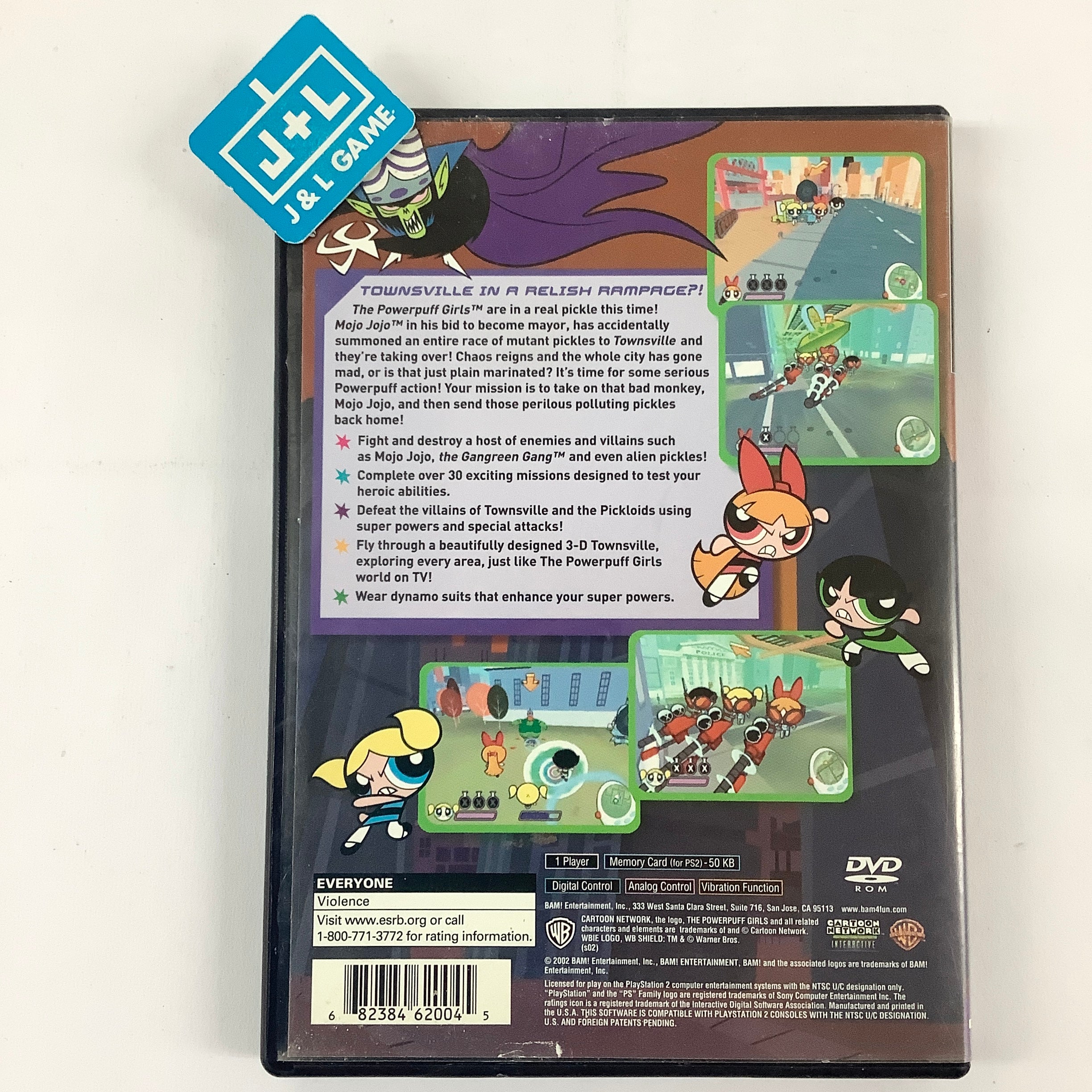 The Powerpuff Girls: Relish Rampage - (PS2) PlayStation 2 [Pre-Owned] Video Games Bam Entertainment   