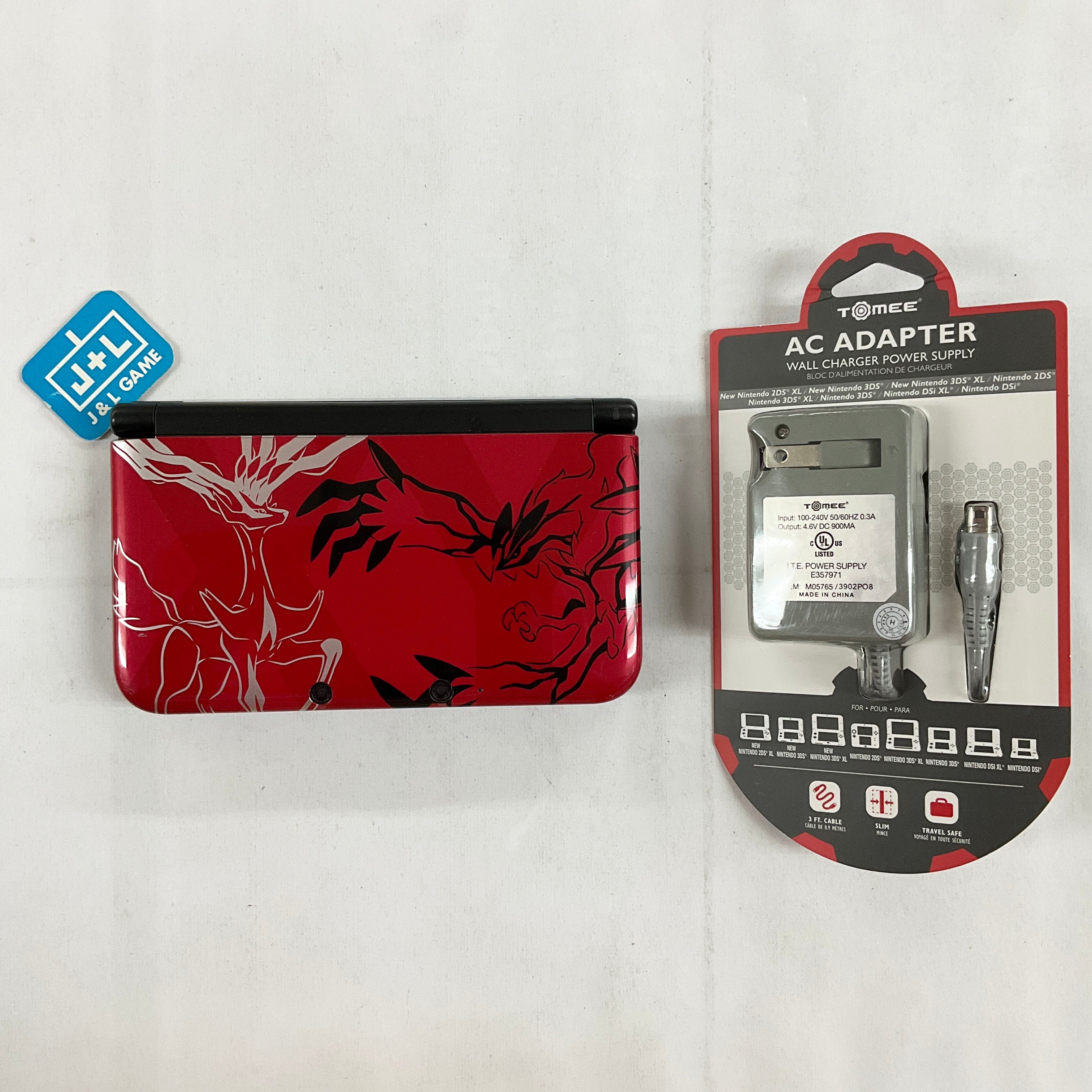 Nintendo 3DS XL Console (Pokémon X & Y Limited Edition Red) - Nintendo 3DS [Pre-Owned] Consoles Nintendo   