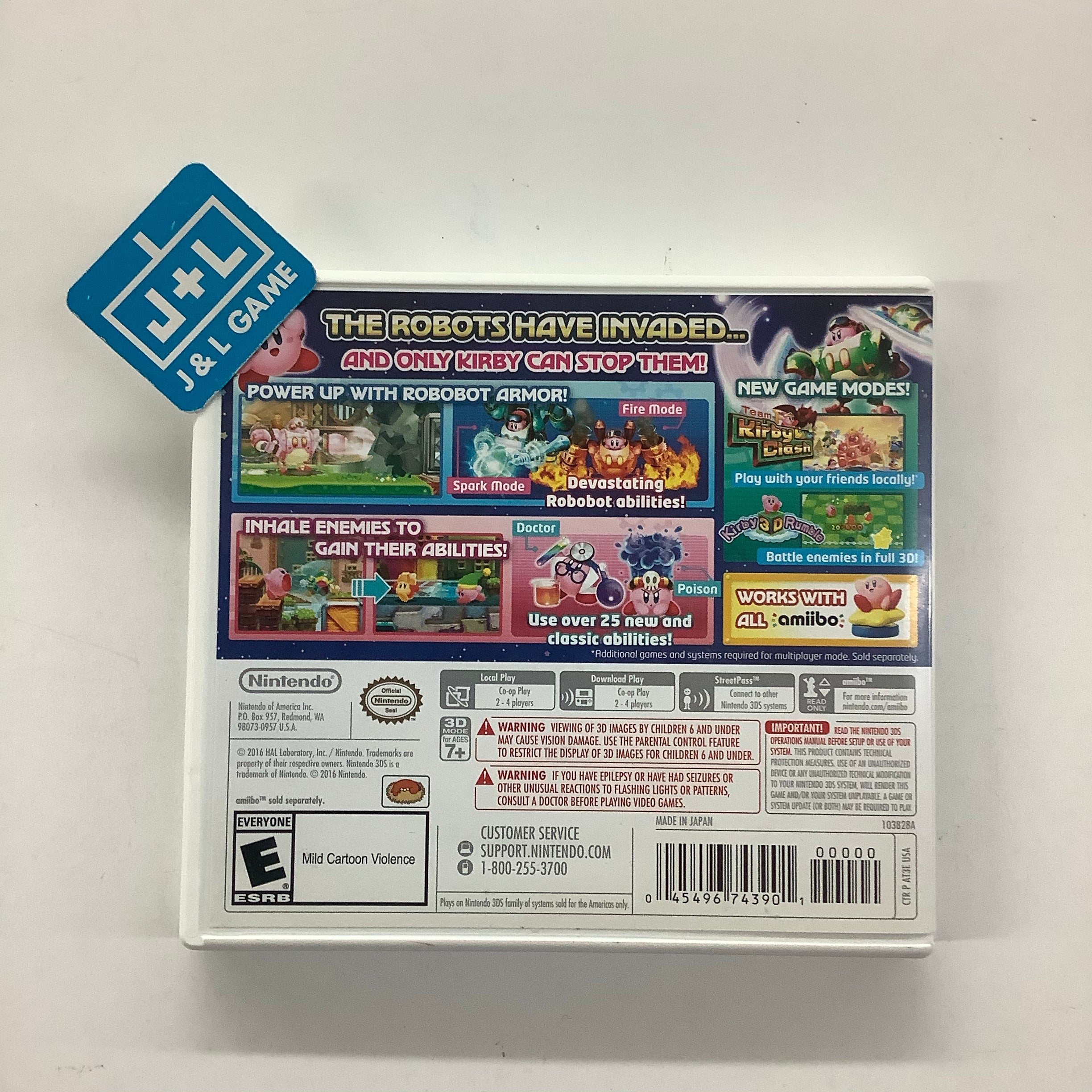 Kirby: Planet Robobot - Nintendo 3DS [Pre-Owned] Video Games Nintendo   