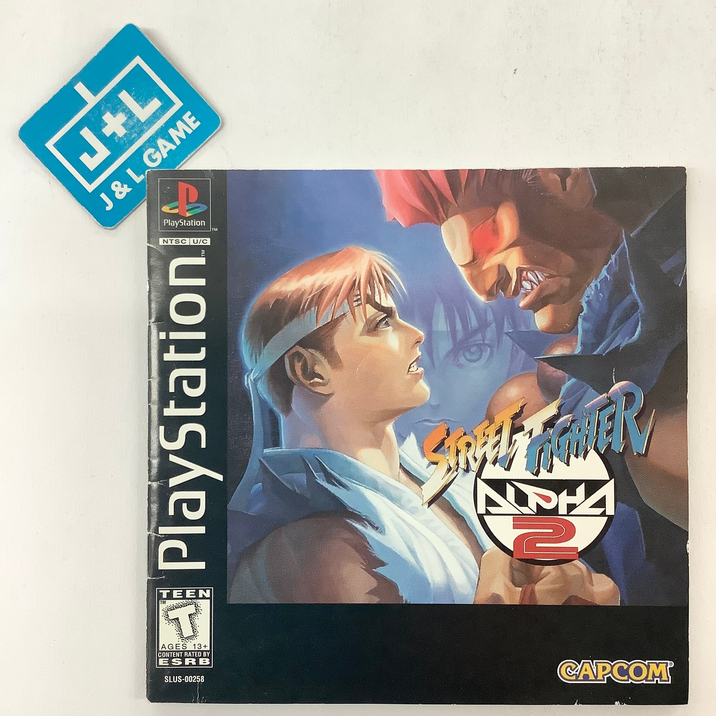 Street Fighter Alpha 2 - (PS1) PlayStation 1 [Pre-Owned] Video Games Capcom   