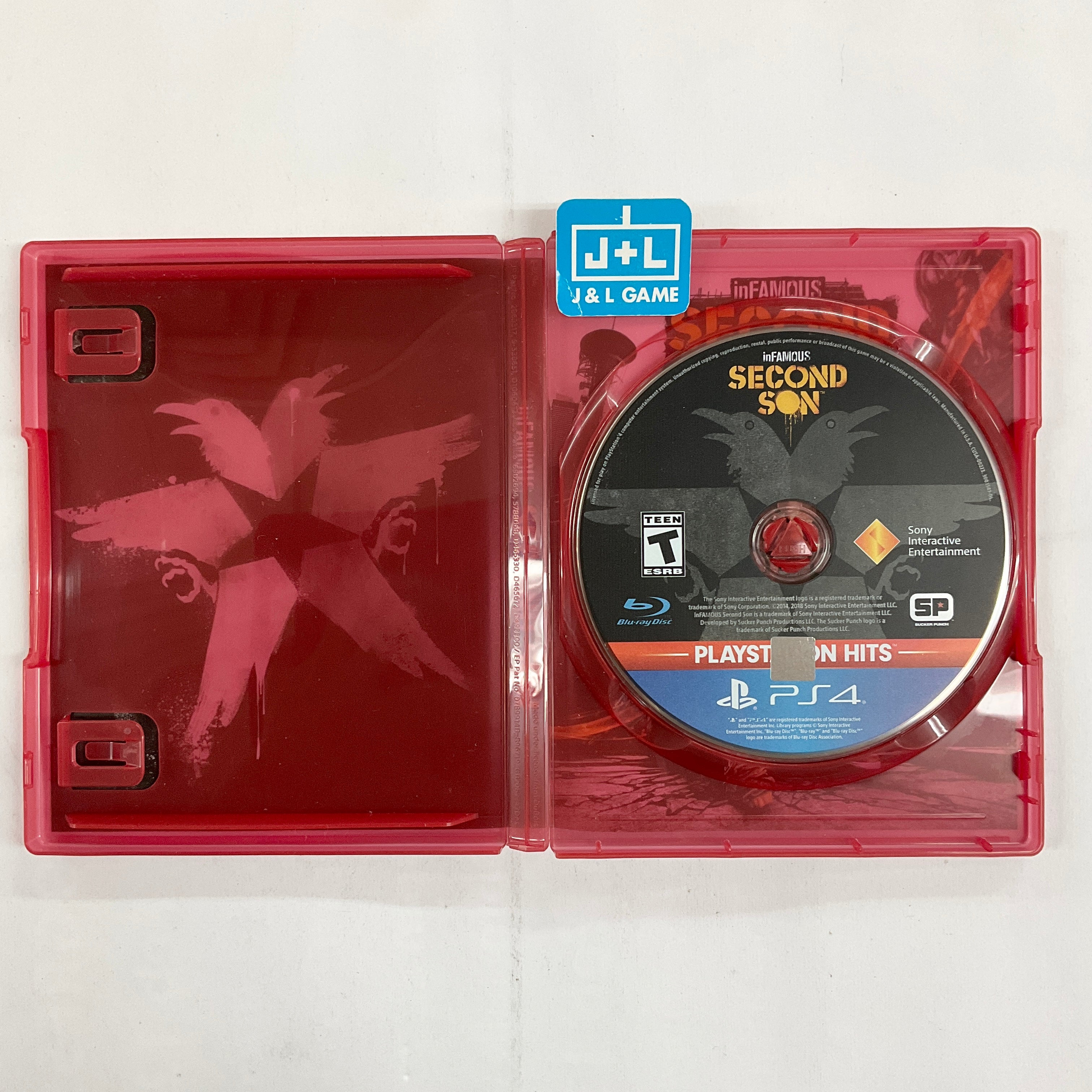 Infamous: Second Son (PlayStation Hits) - (PS4) PlayStation 4 [Pre-Owned] Video Games PlayStation   