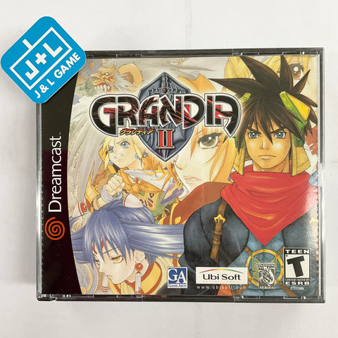 Grandia II - (DC) SEGA Dreamcast [Pre-Owned] Video Games Ubisoft   