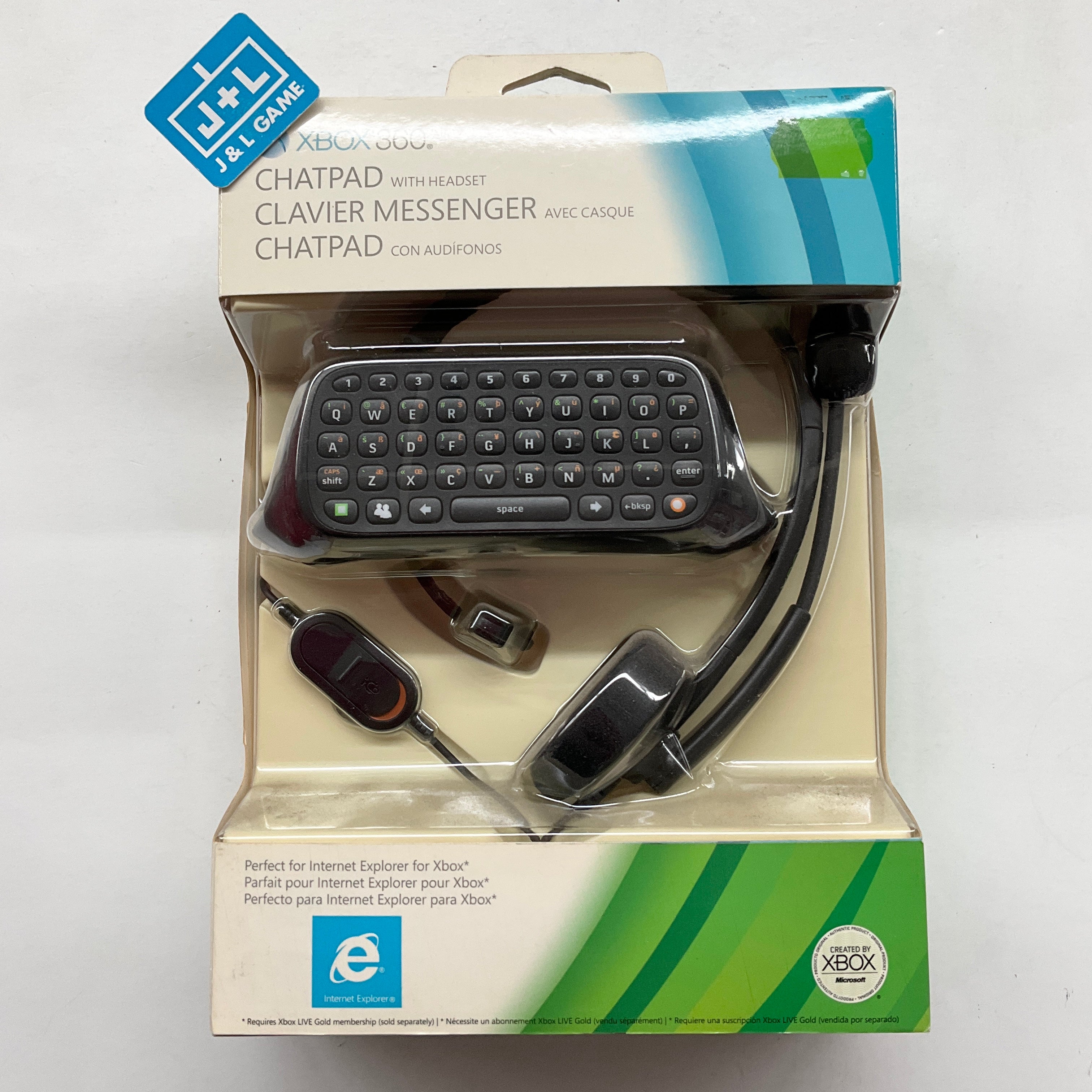 Microsoft Xbox 360 - Chatpad - Xbox 360 Accessories Microsoft   