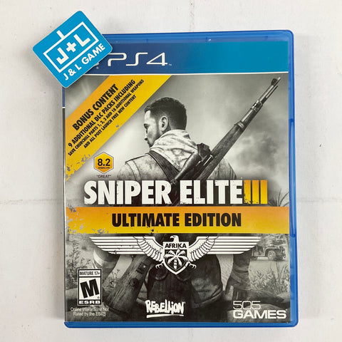 Sniper Elite III Ultimate Edition - (PS4) PlayStation 4 [Pre-Owned] Video Games 505 Games   