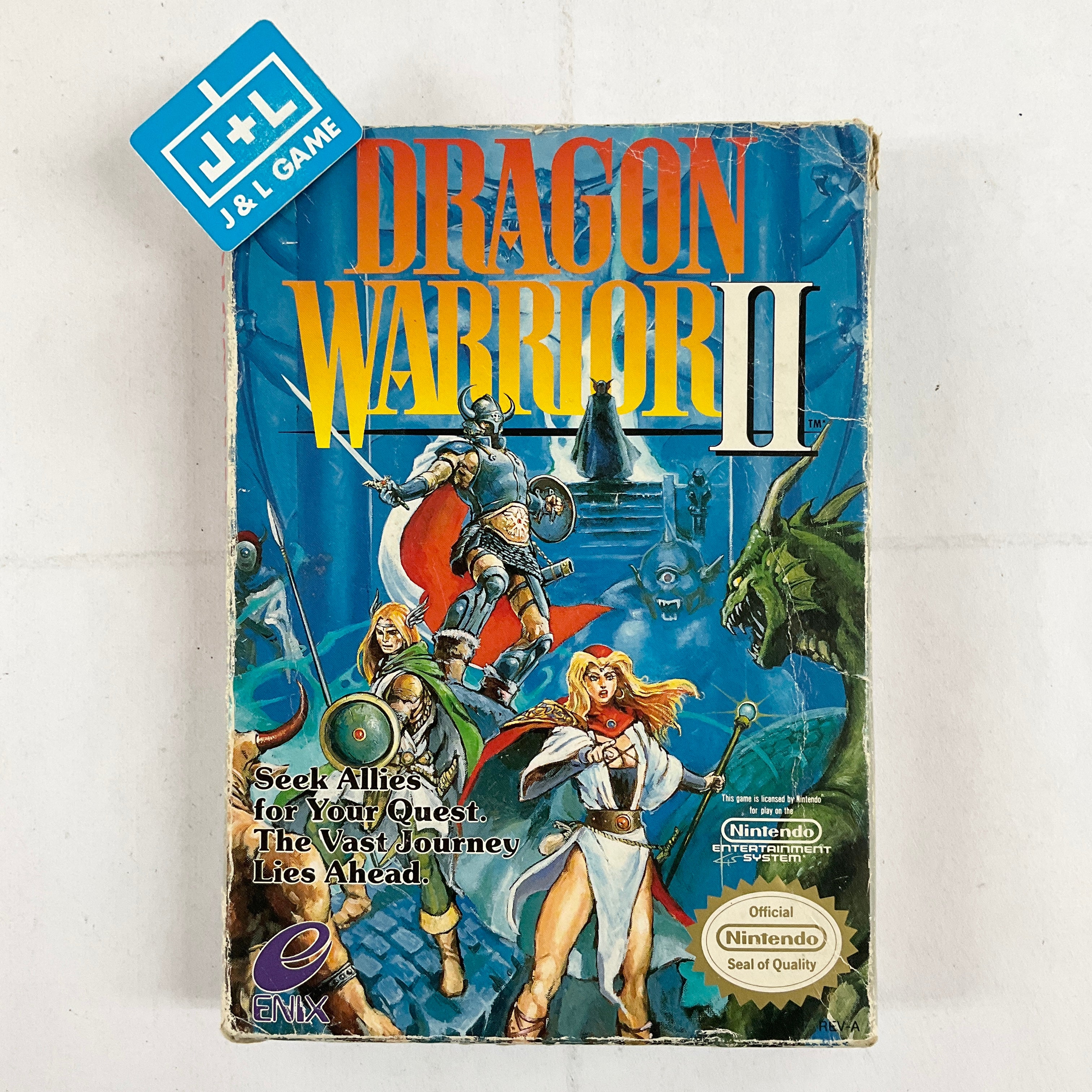 Dragon Warrior II - (NES) Nintendo Entertainment System [Pre-Owned] Video Games Enix America, Inc.   