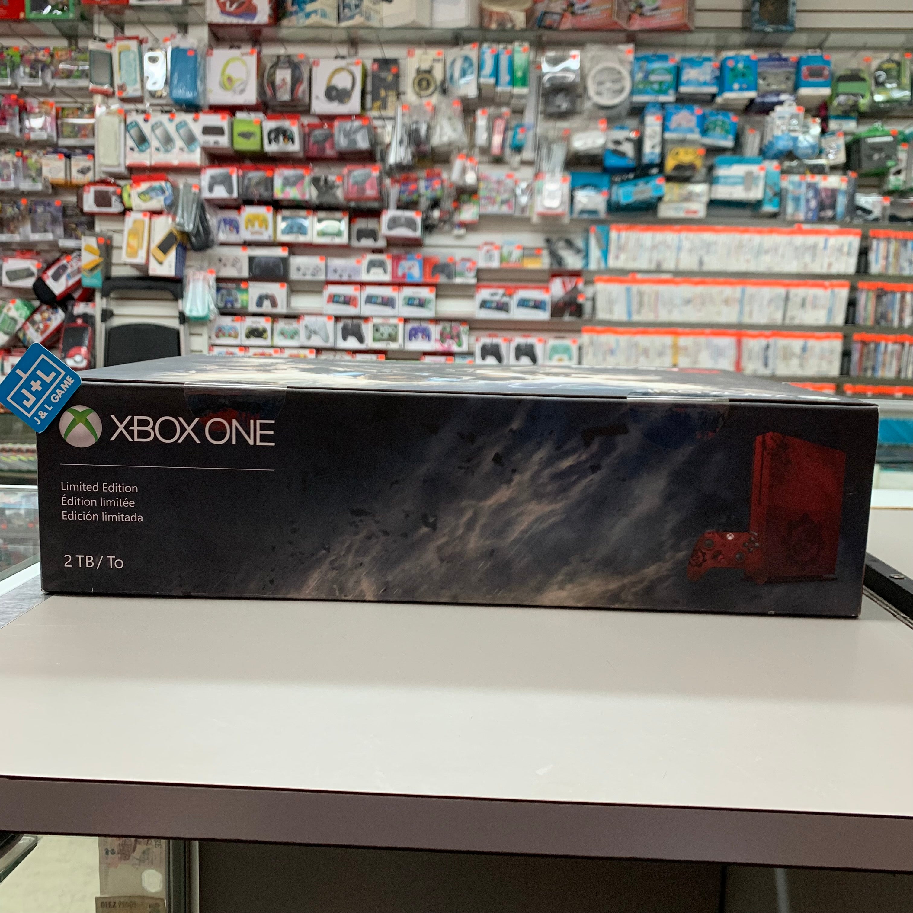 Microsoft Xbox One S Console (2 TB Gears of War 4 Limited Edition) - (XB1) Xbox One Consoles Microsoft   